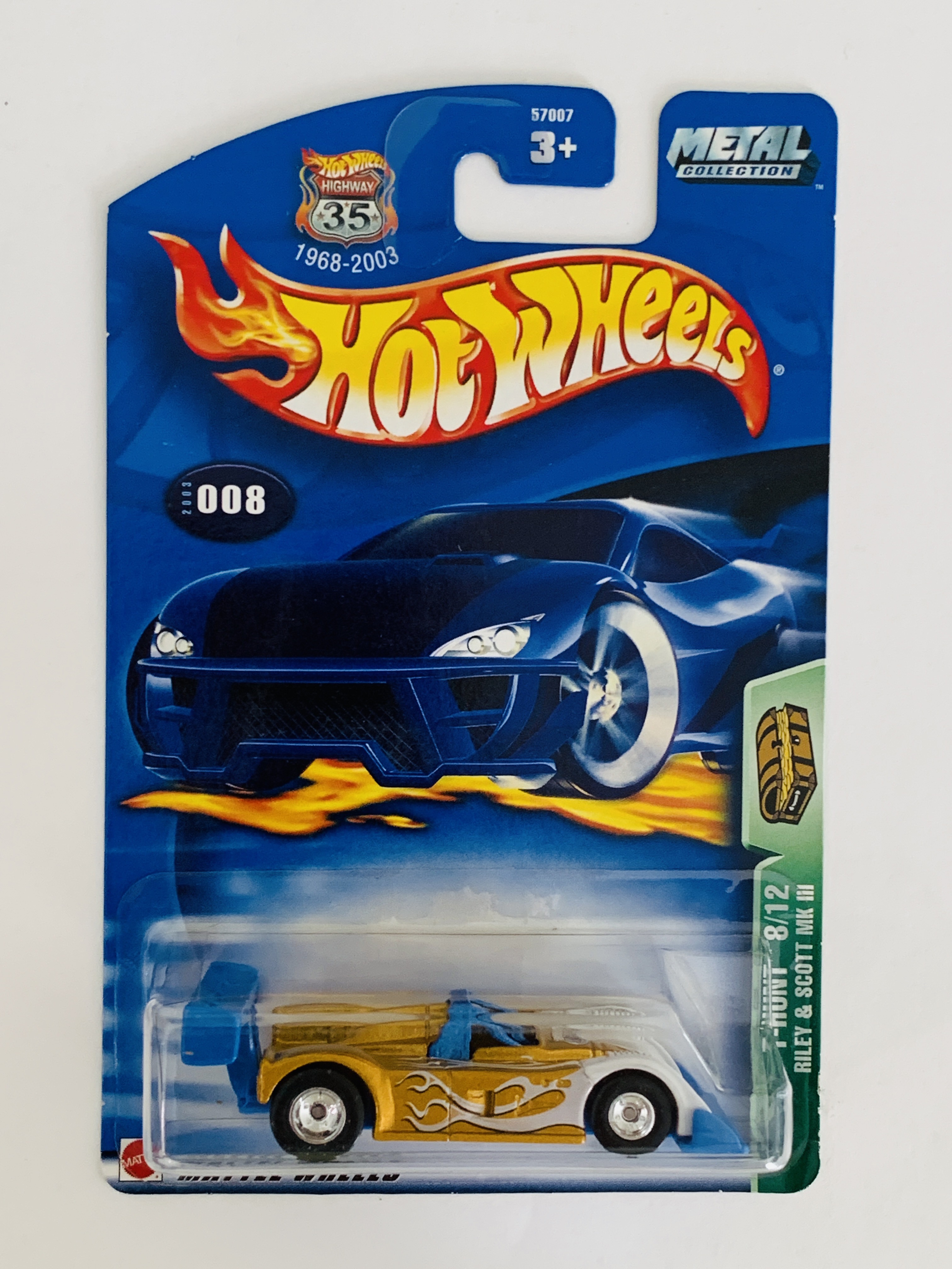 Hot Wheels #008 Treasure Hunt Riley & Scott MK III