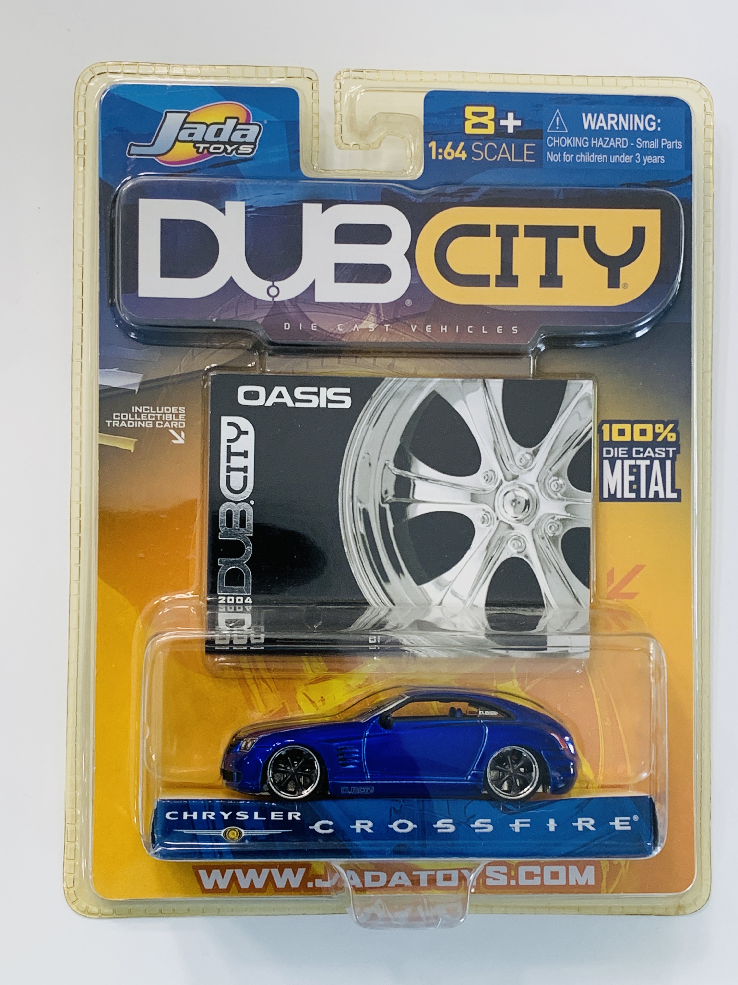 Jada Dub City Chrysler Crossfire - Yellowed Blister