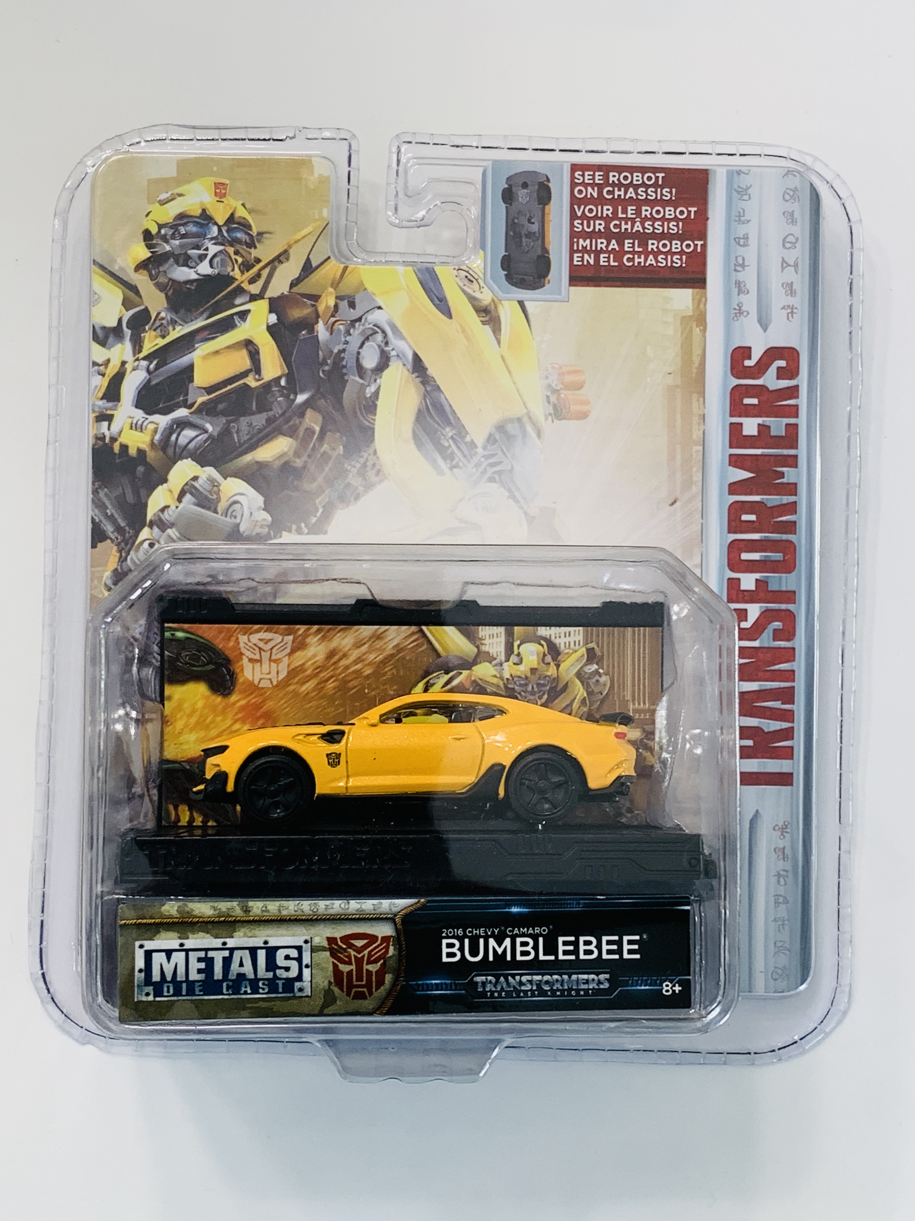 Jada Transformers 2016 Chevy Camaro Bumblebee