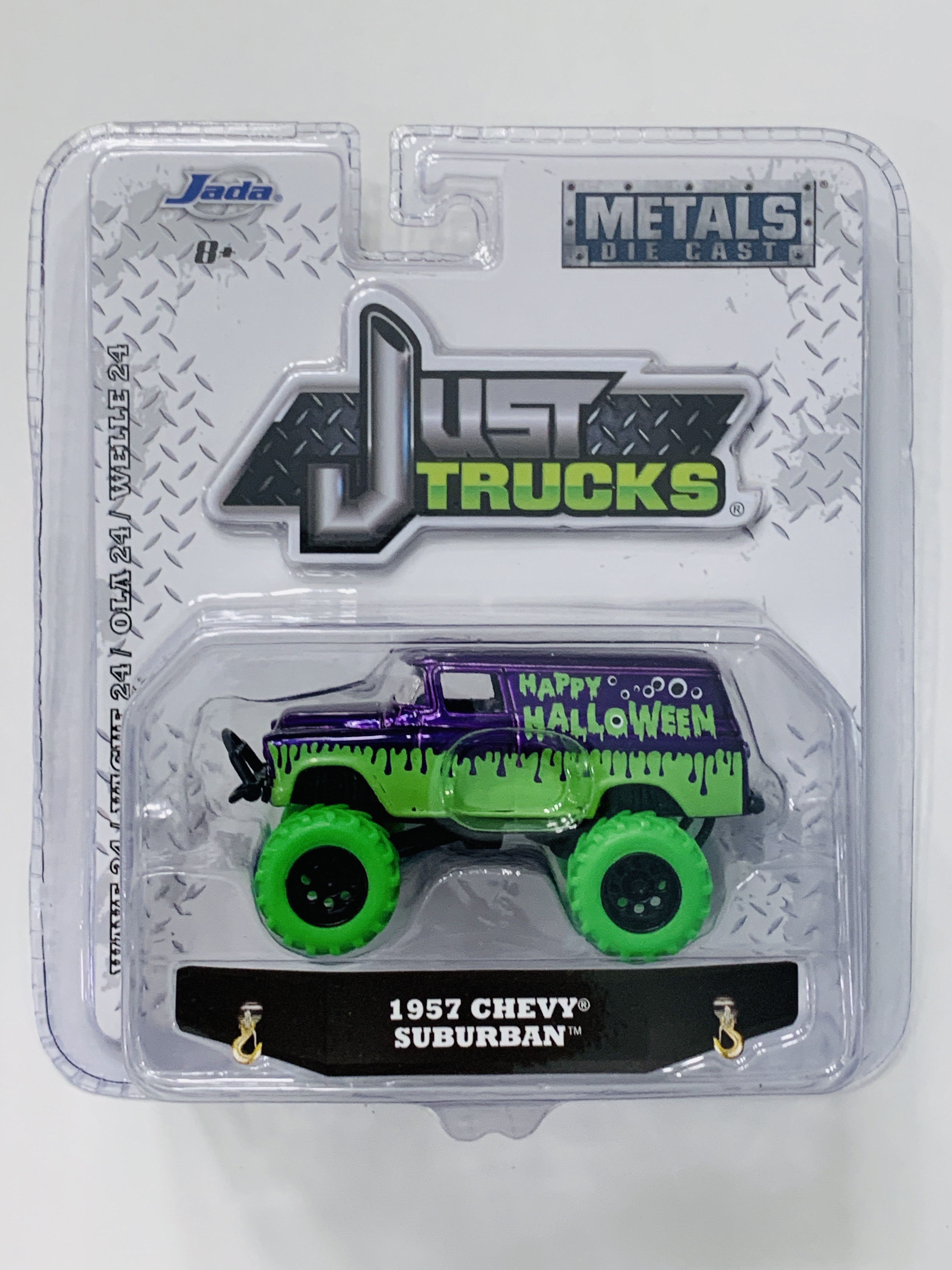 Jada Metals Just Trucks 1957 Chevy Suburban - Happy Halloween