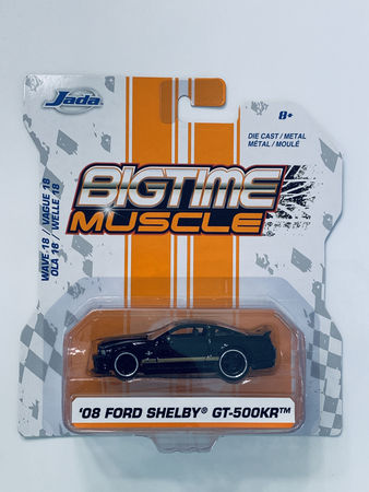 Jada Bigtime Muscle '08 Ford Shelby GT-500KR