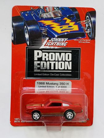 Johnny Lightning Promo Edition 1966 Mustang 350H H - 1 of 5,000