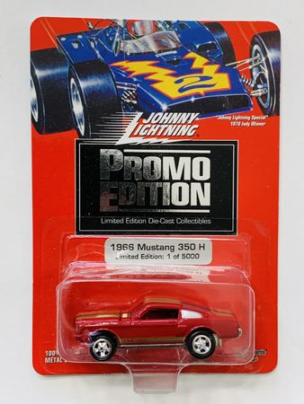 Johnny Lightning Promo Edition 1966 Mustang 350H H - Bad Blister