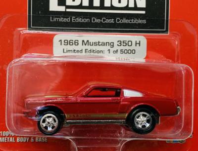 Johnny Lightning Promo Edition 1966 Mustang 350H H - Bad Blister 1