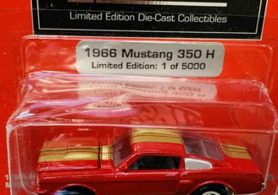 Johnny Lightning Promo Edition 1966 Mustang 350H H - Bad Blister 2