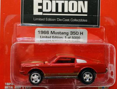 Johnny Lightning Promo Edition 1966 Mustang 350H H - 1 of 5,000 1