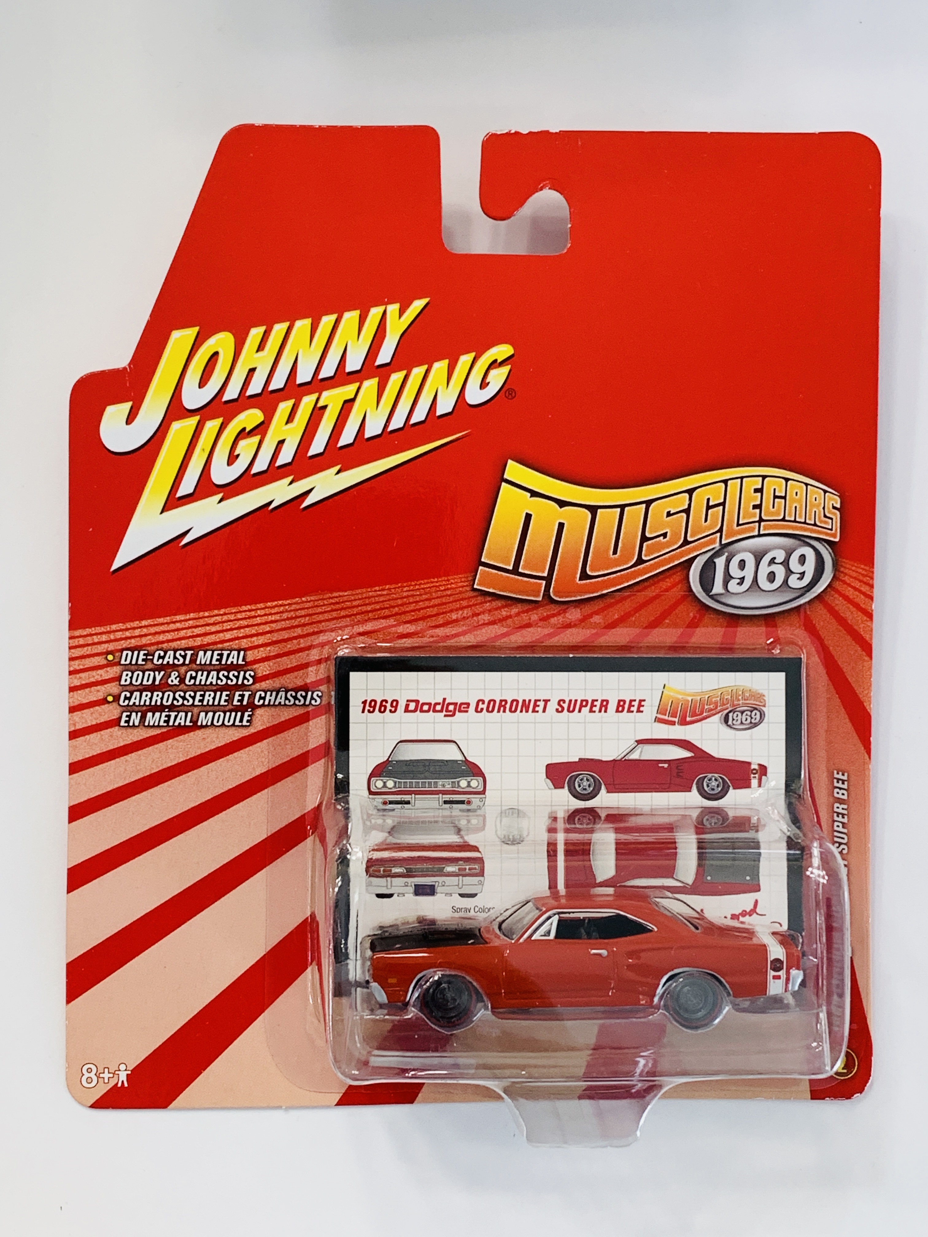 Johnny Lightning Muscle Cars 1969 Dodge Coronet Super Bee