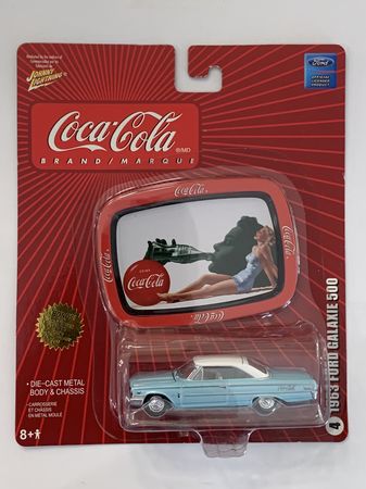 Johnny Lightning Coca-Cola 1963 Ford Galaxie 500