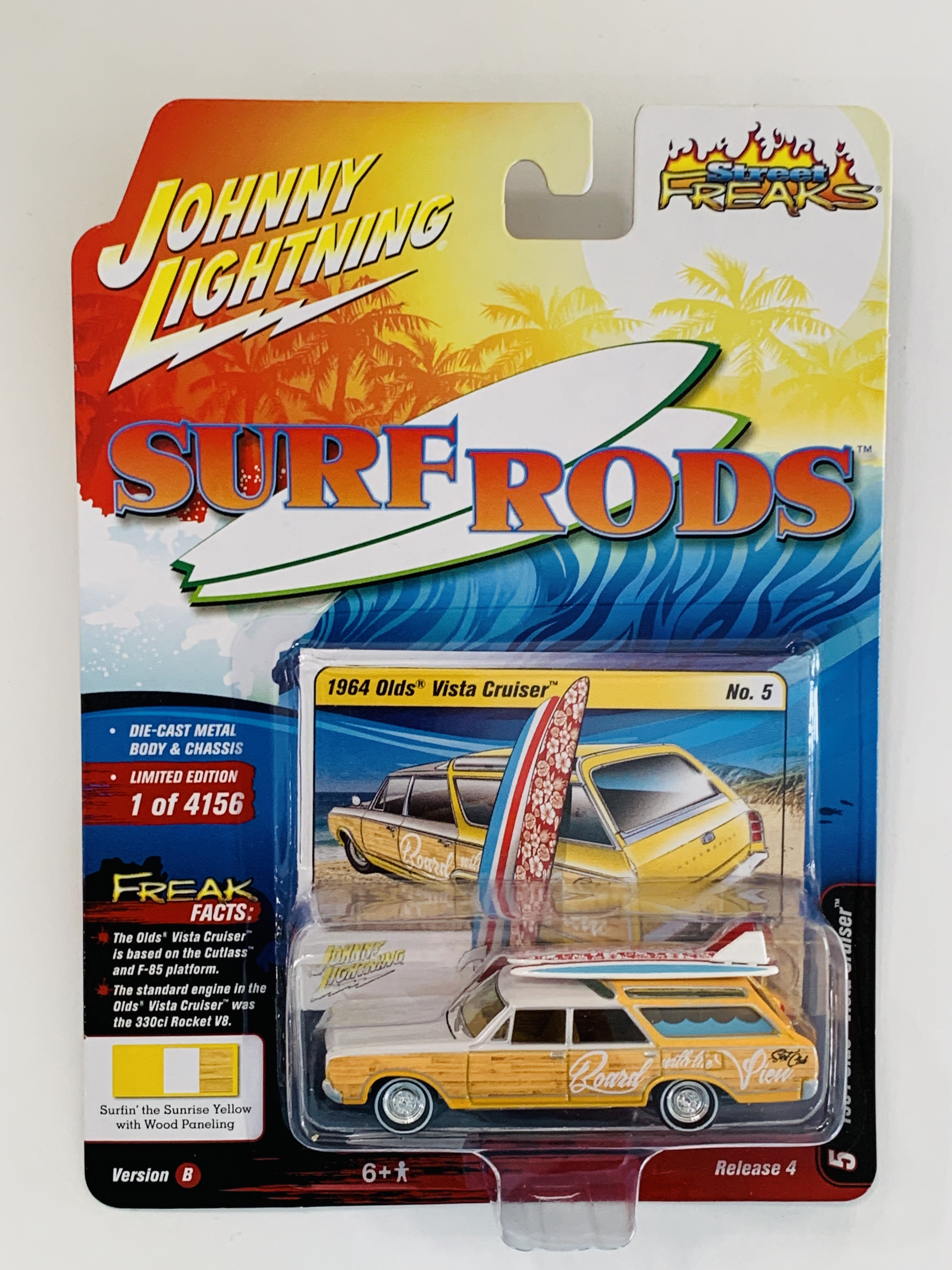Johnny Lightning Surf Rods 1964 Olds Vista Cruiser