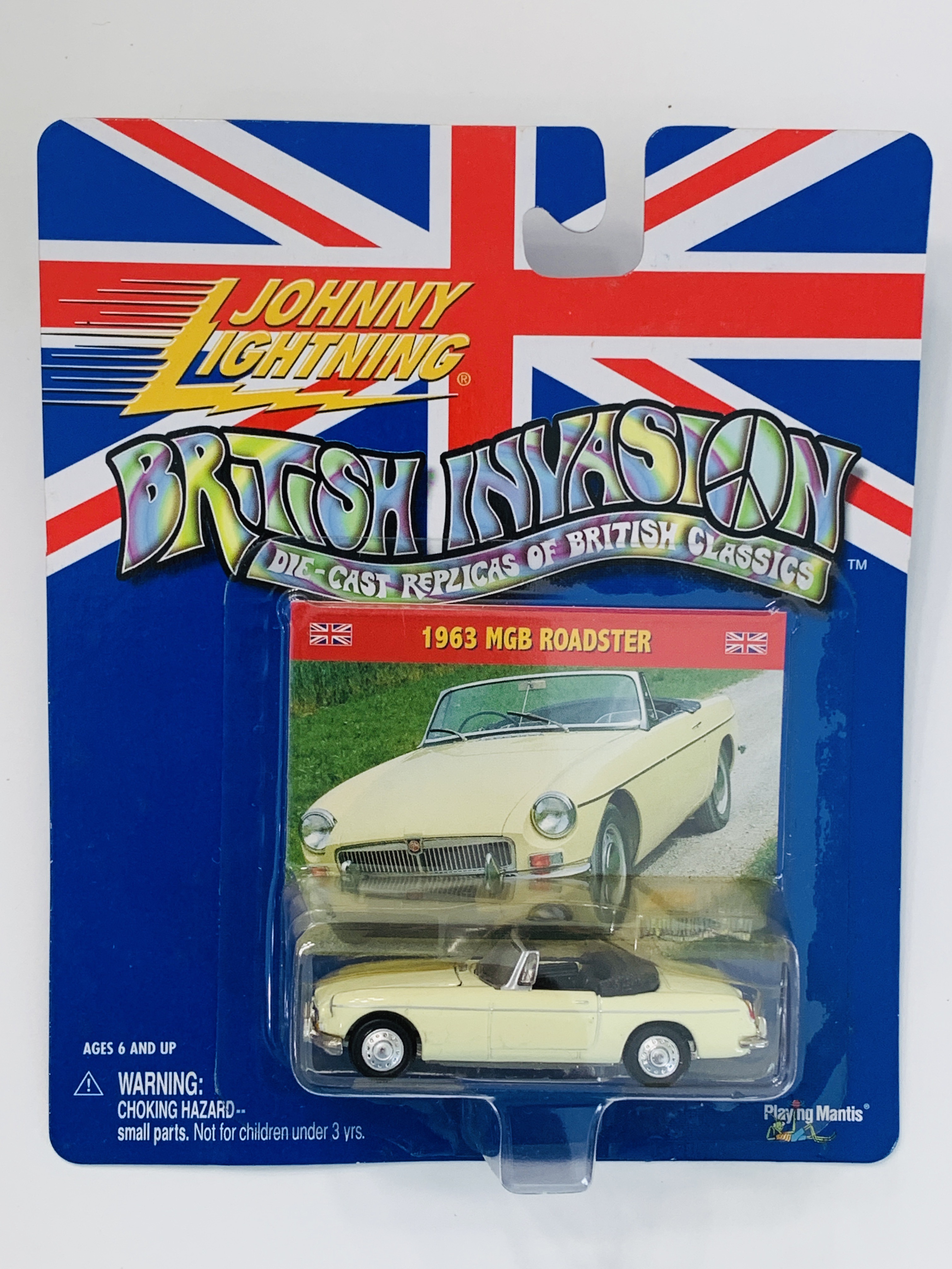 Johnny Lightning British Invasion 1963 MGB Roadster