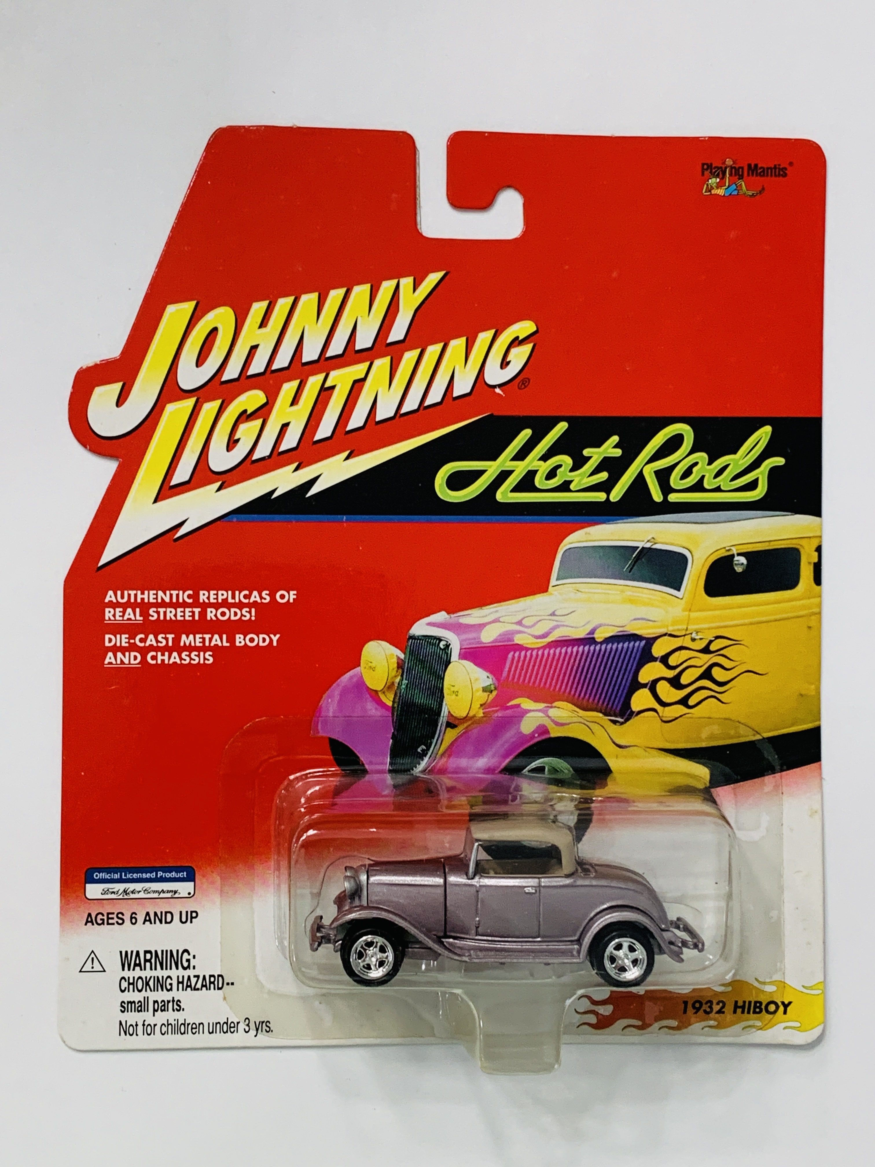 Johnny Lightning Hot Rods 1932 Hiboy - Silver