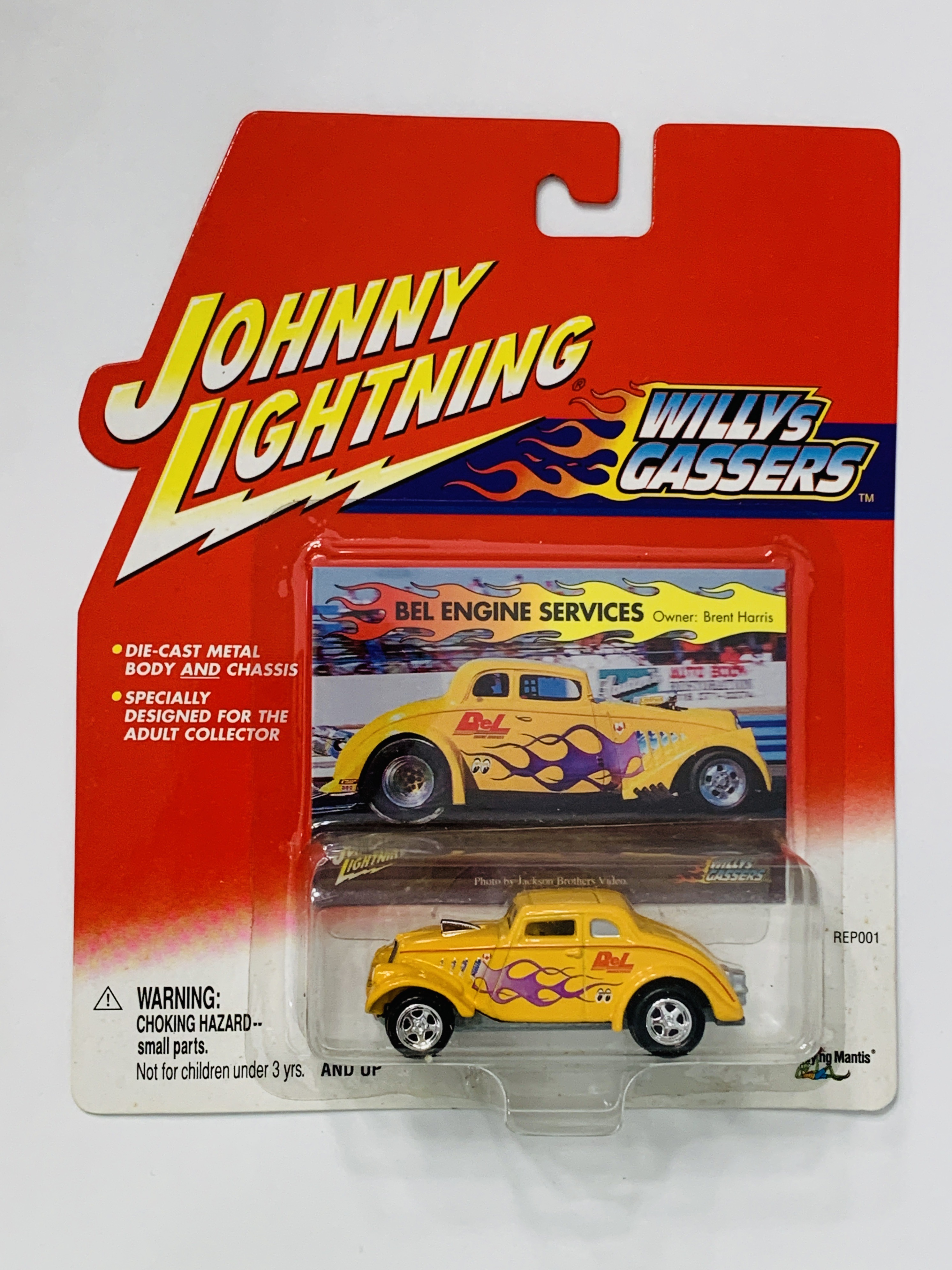 Johnny Lightning Willys Gassers Bel Engine Services