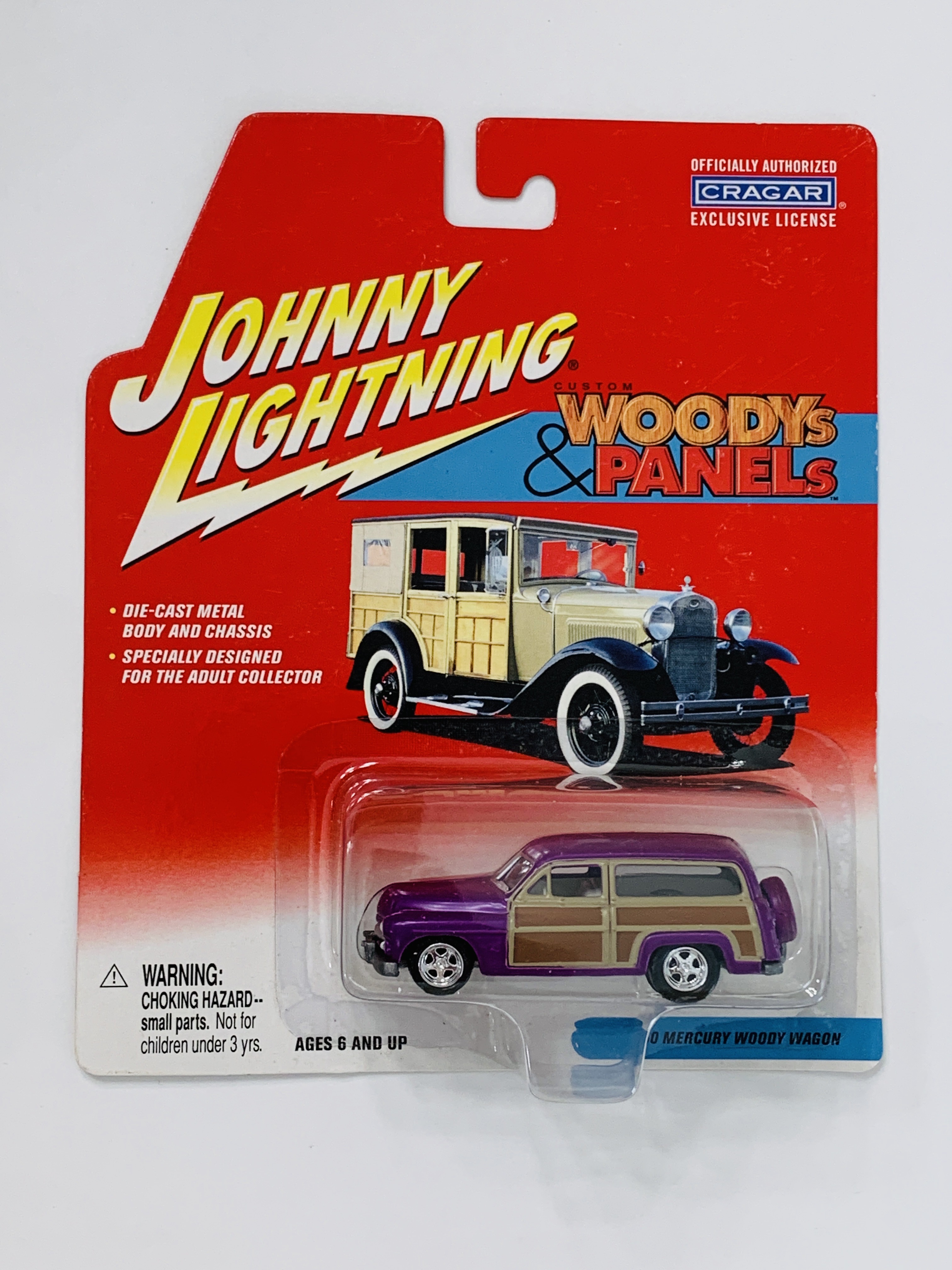 Johnny Lightning Woodys & Panels '50 Mercury Woody Wagon