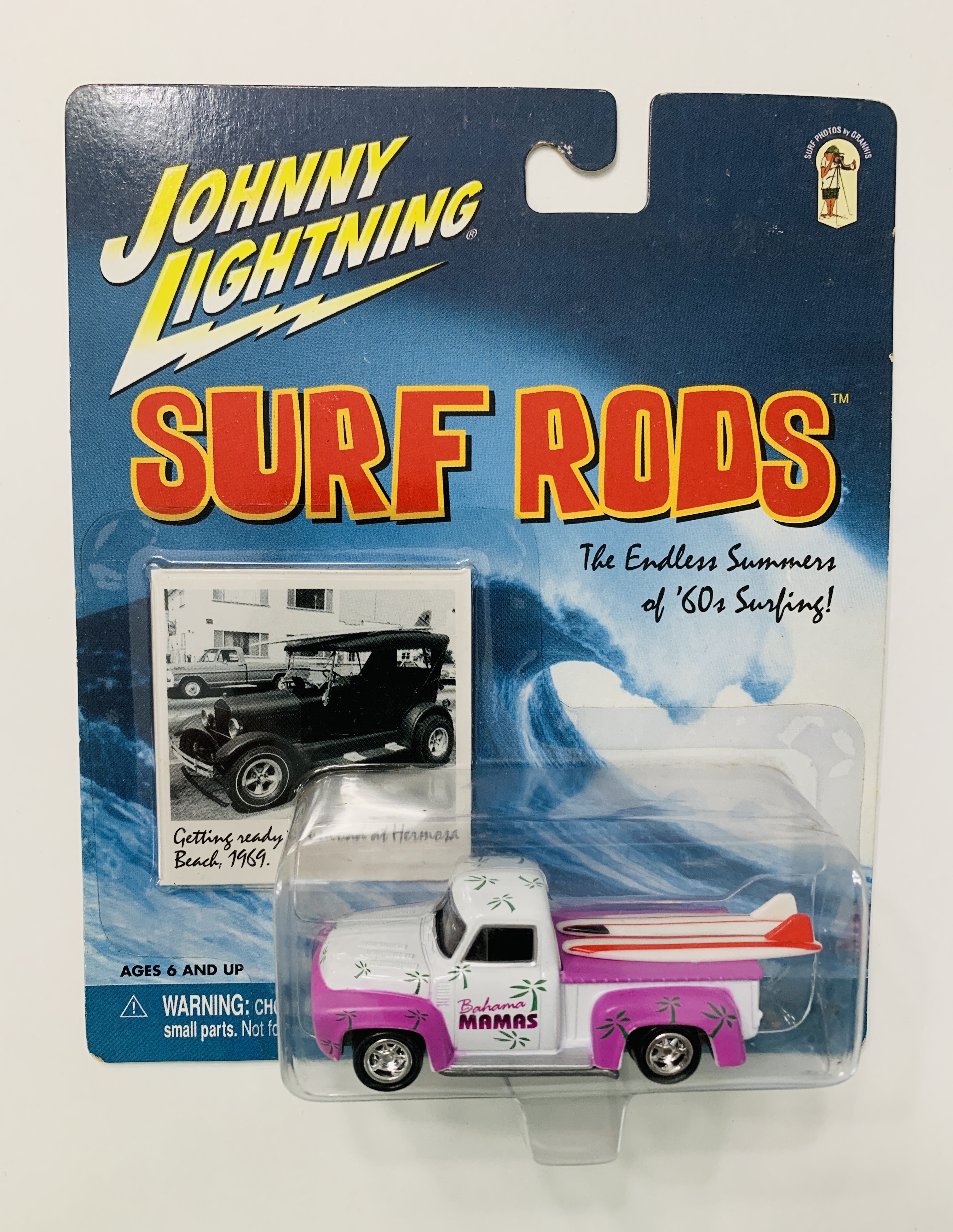Johnny Lightning Surf Rods Bahama Mamas