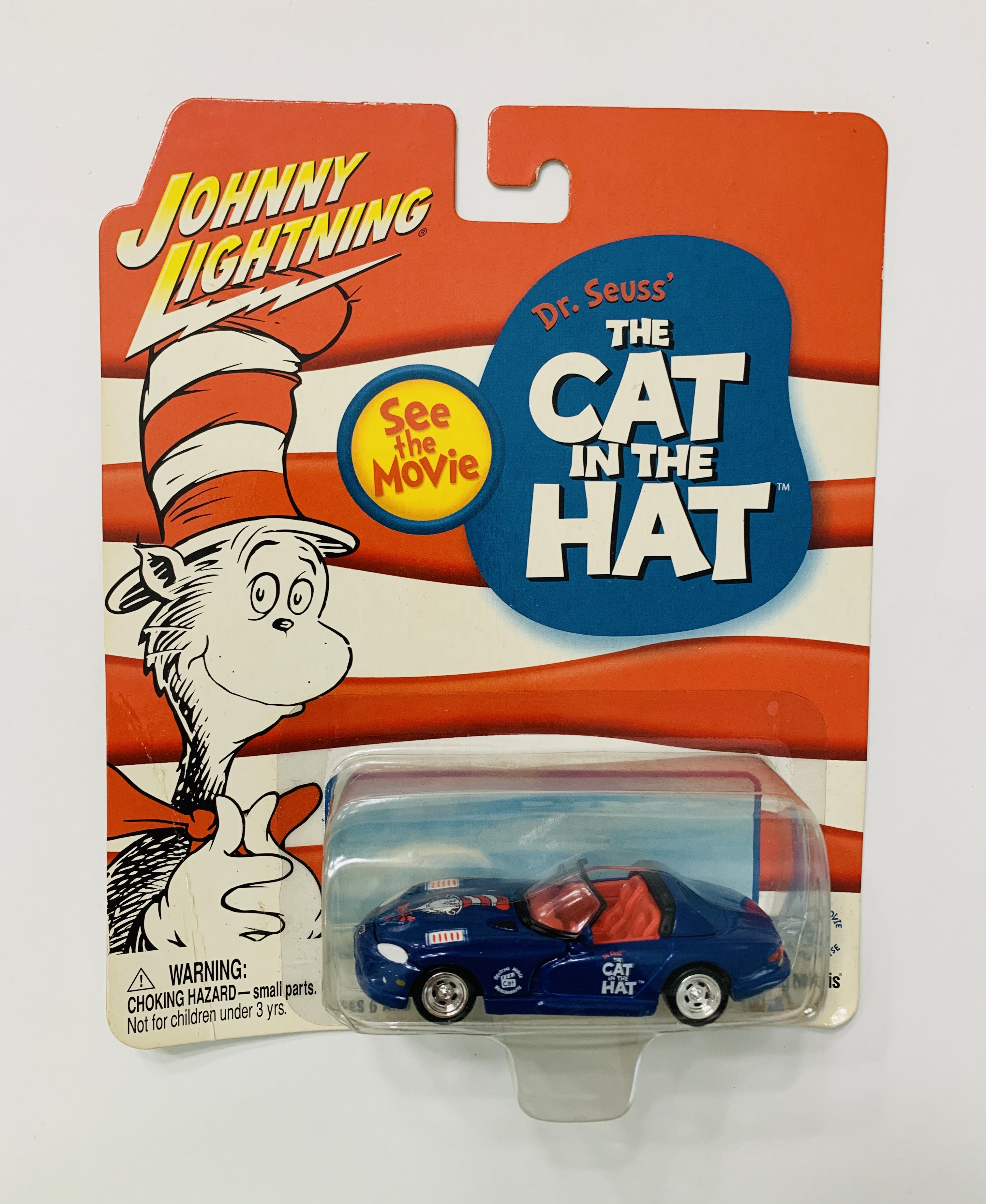 Johnny Lightning The Cat In The Hat '00 Dodge Viper