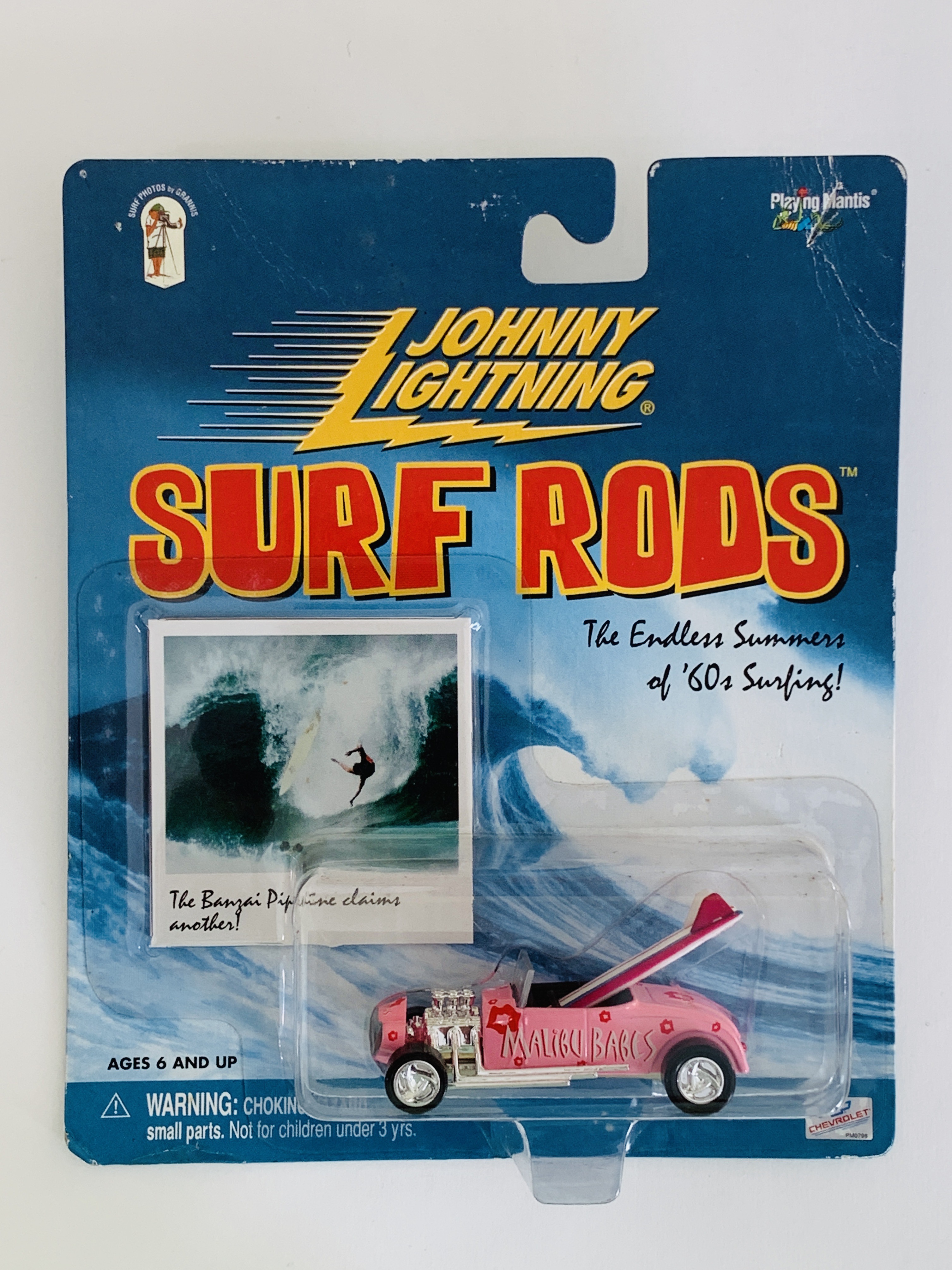 Johnny Lightning Surf Rods Malibu Babes
