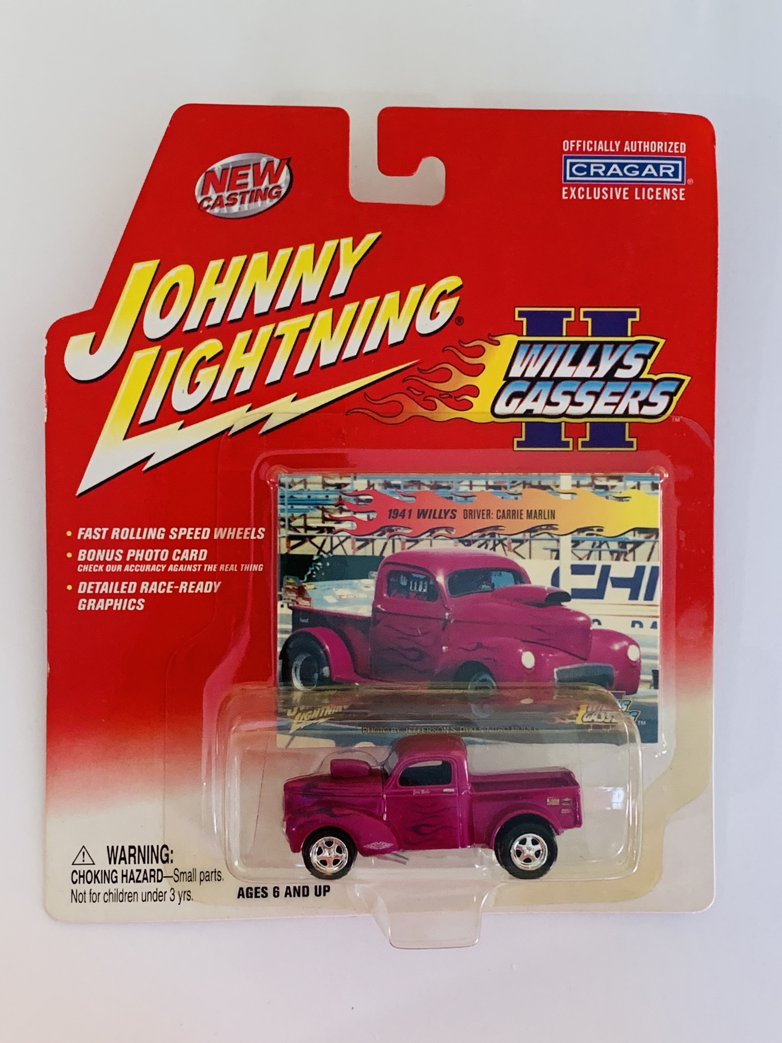 Johnny Lightning Willys Gassers II 1941 Willys Carrie Marlin