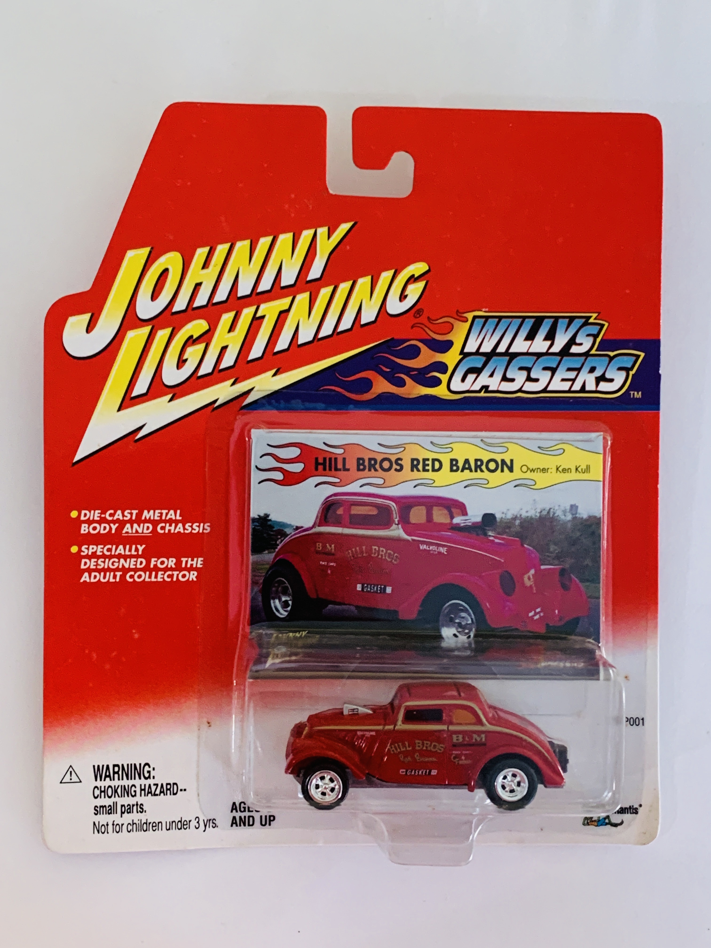 Johnny Lightning Willys Gassers Hills Bros Red Baron