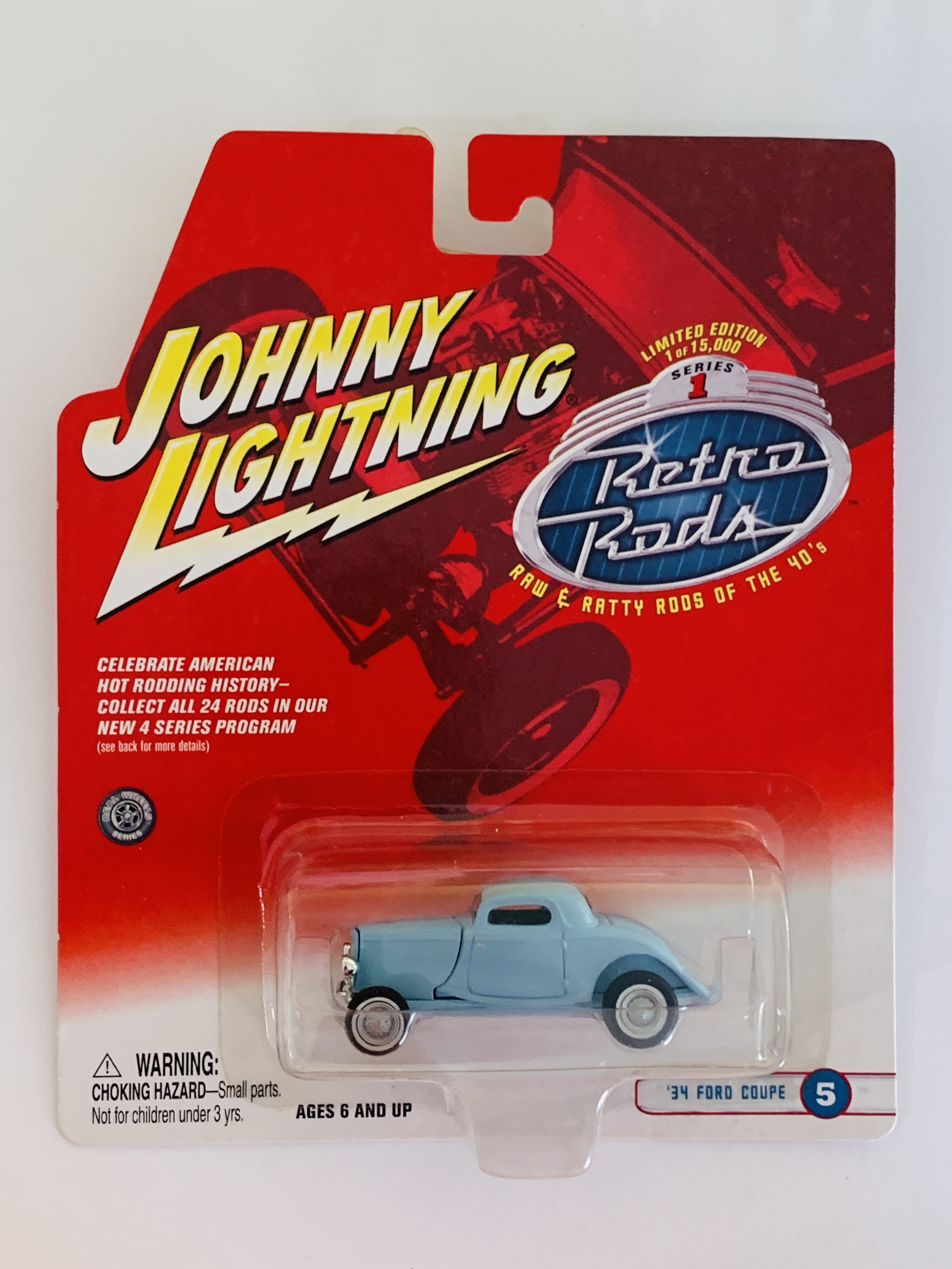 Johnny Lightning Retro Rods '34 Ford Coupe