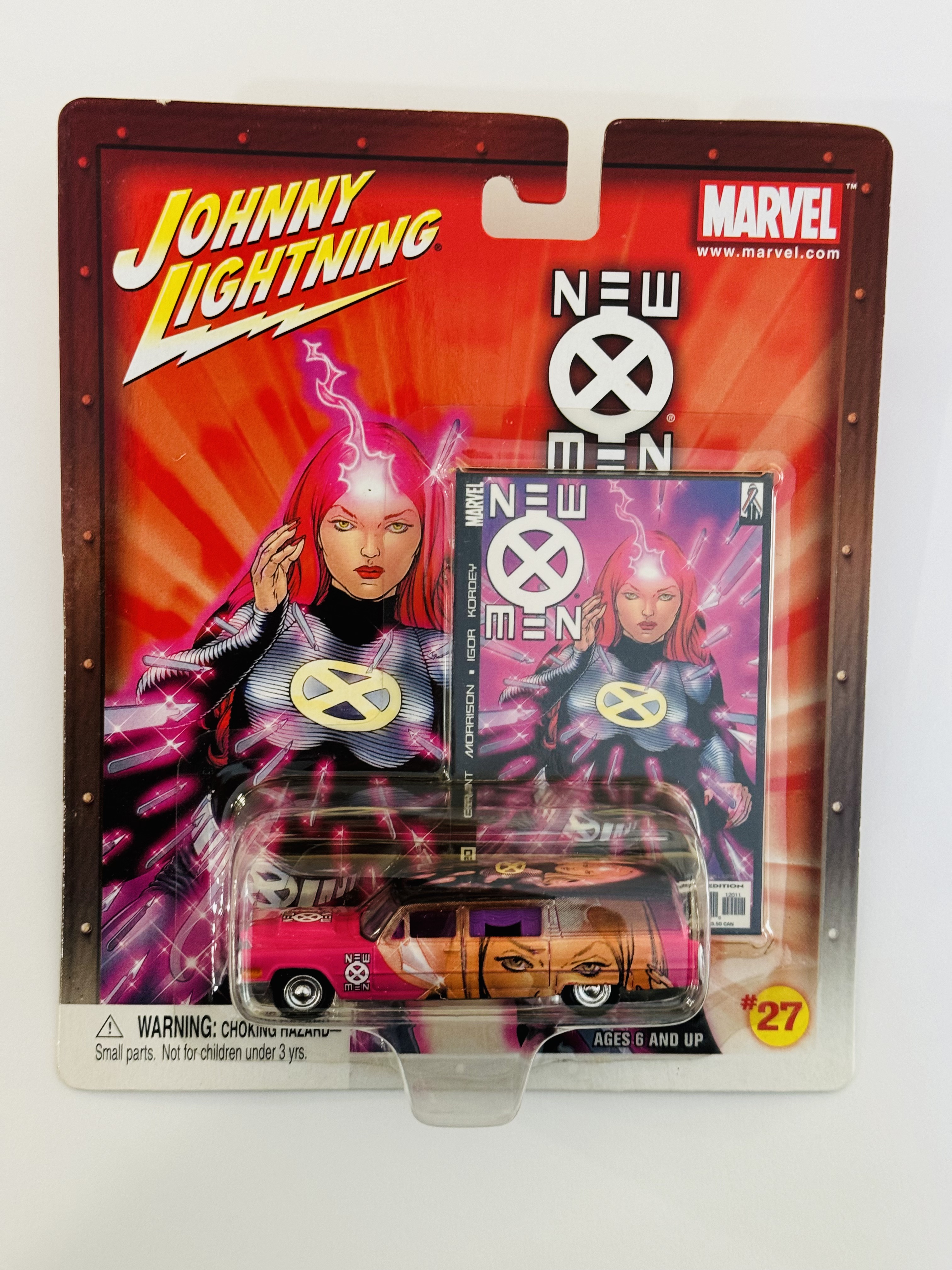 Johnny Lightning New X Men #120 '66 Cadillac Hearse