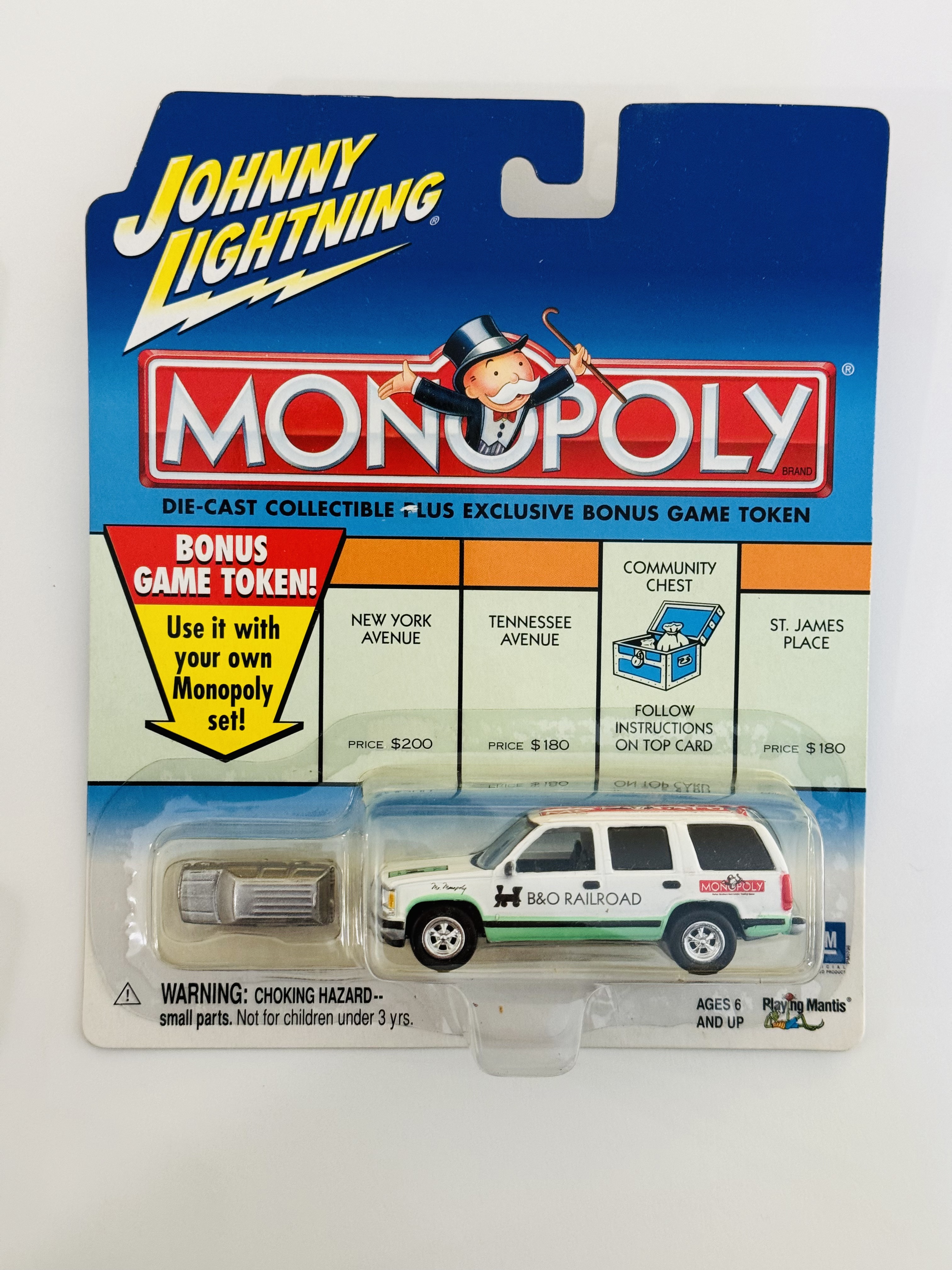 Johnny Lightning Monopoly Chevy Tahoe