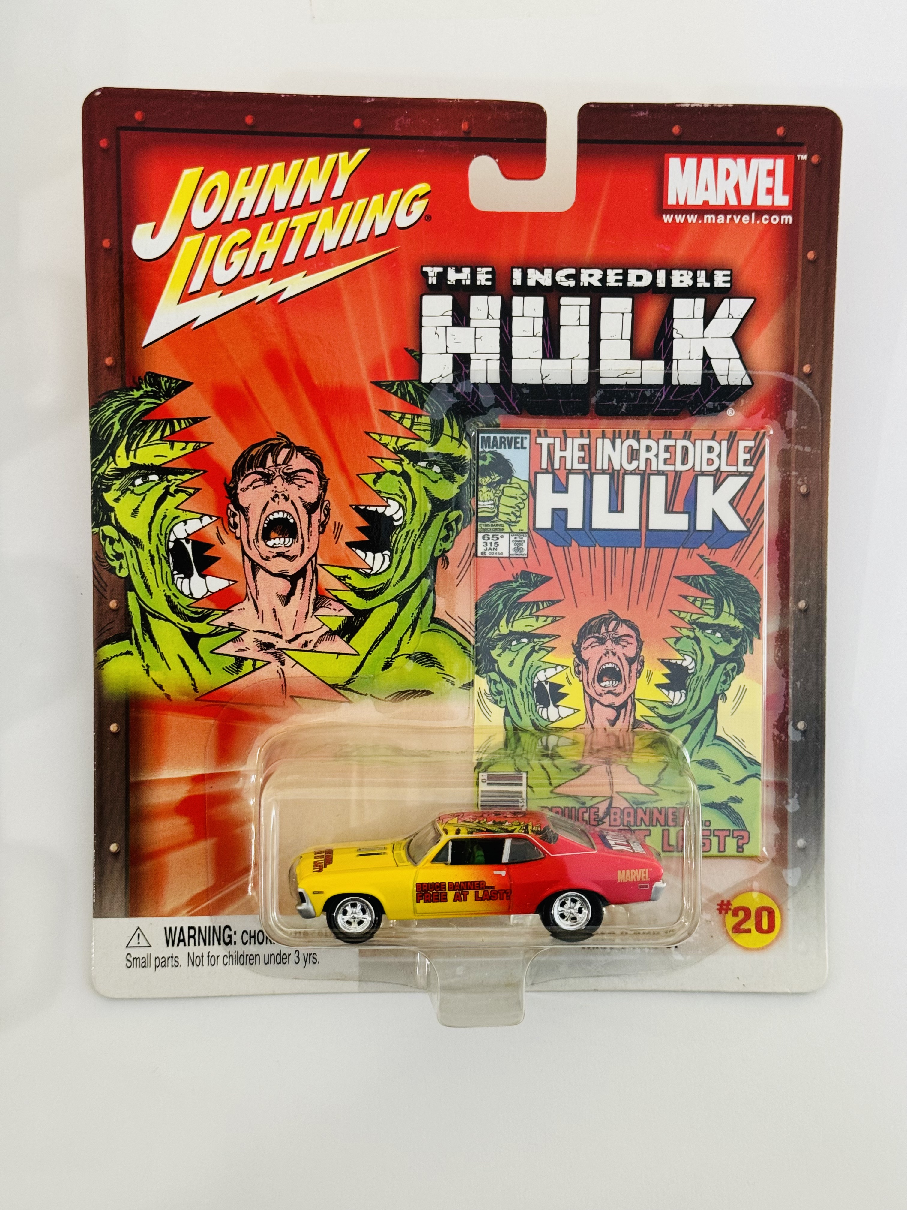 Johnny Lightning The Incredible Hulk '69 Chevy Nova