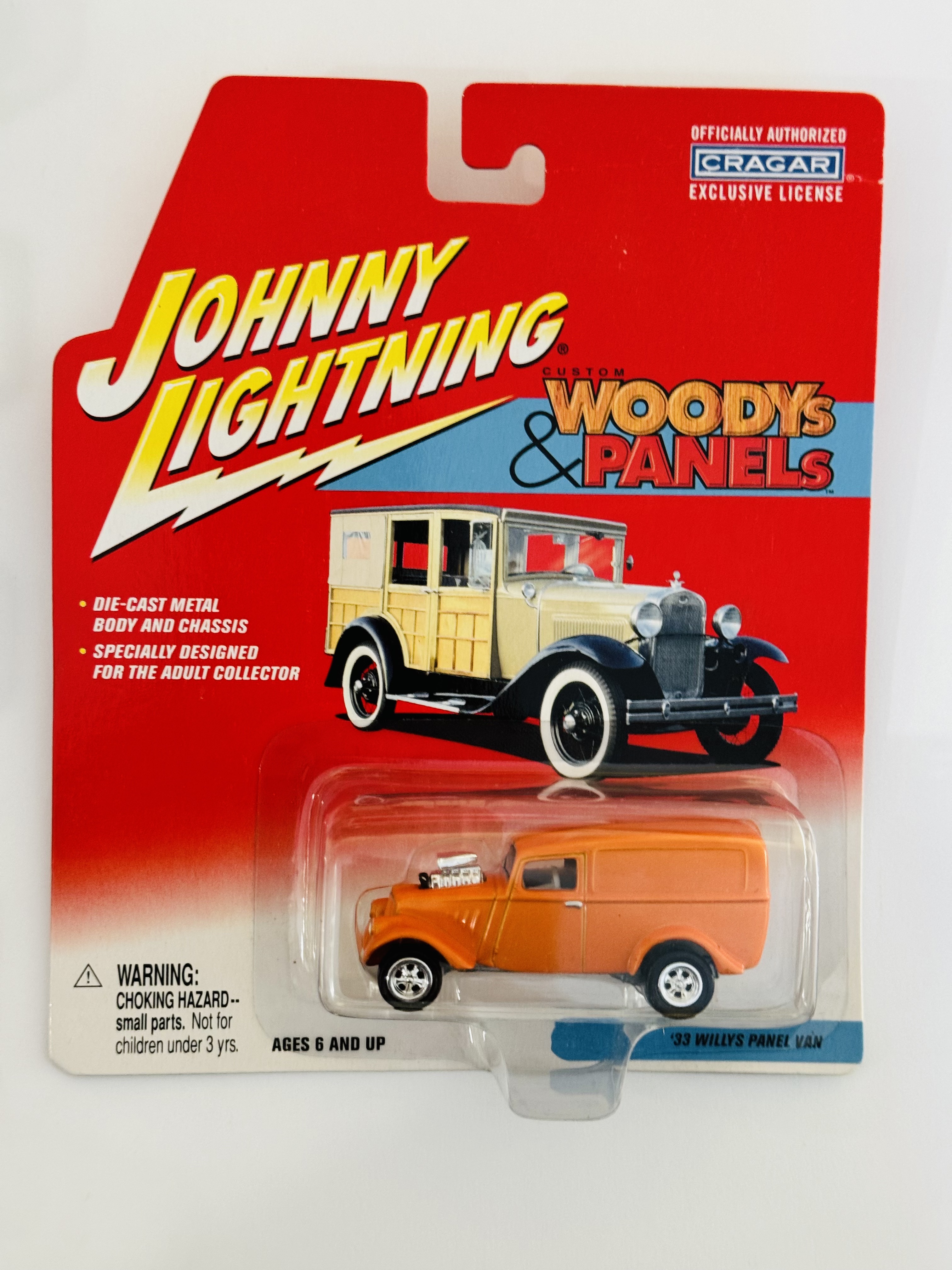 Johnny Lightning Woodys & Panels '33 Willys Panel Van