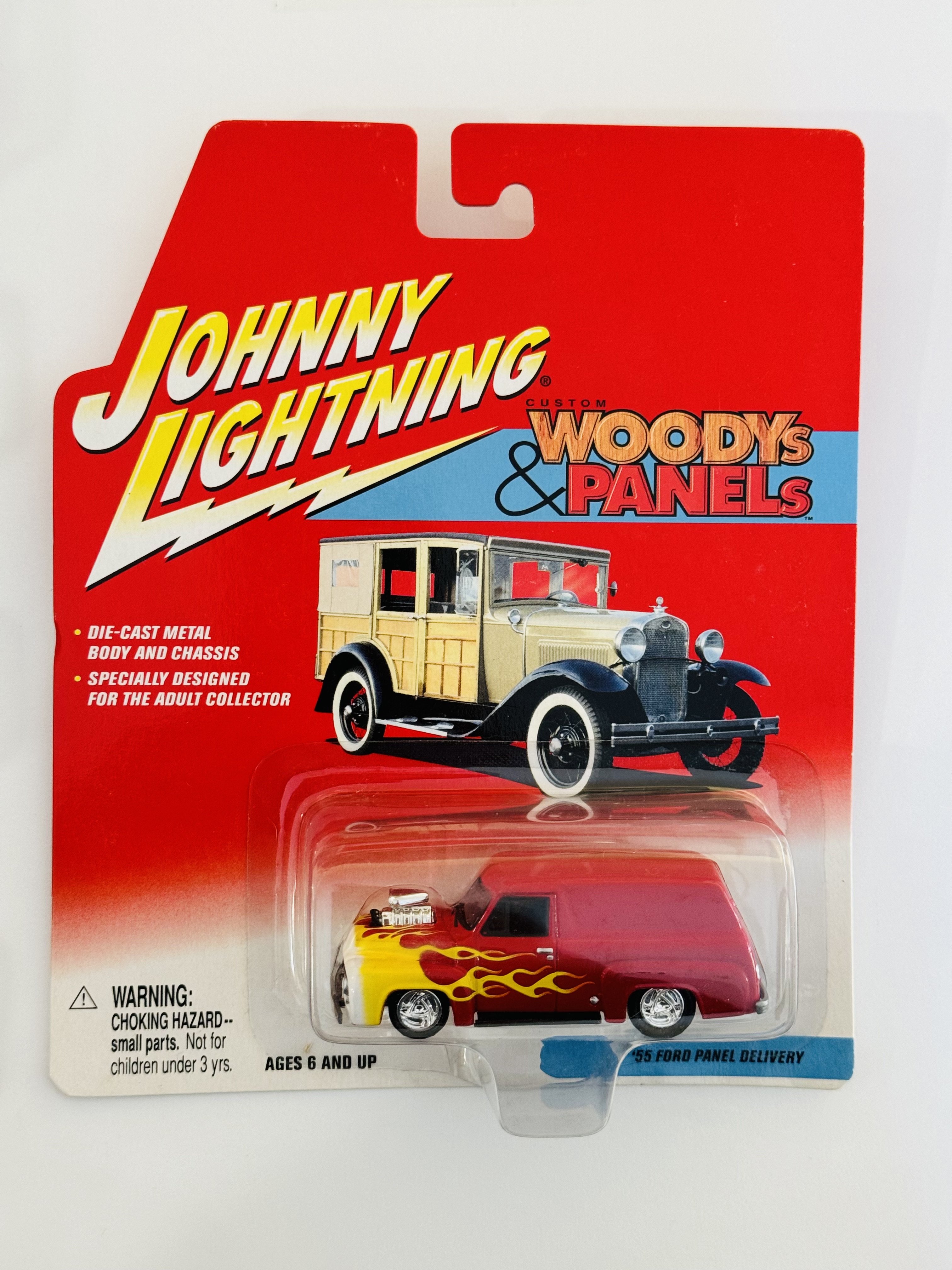 Johnny Lightning Woodys & Panels '55 Ford Panel Delivery