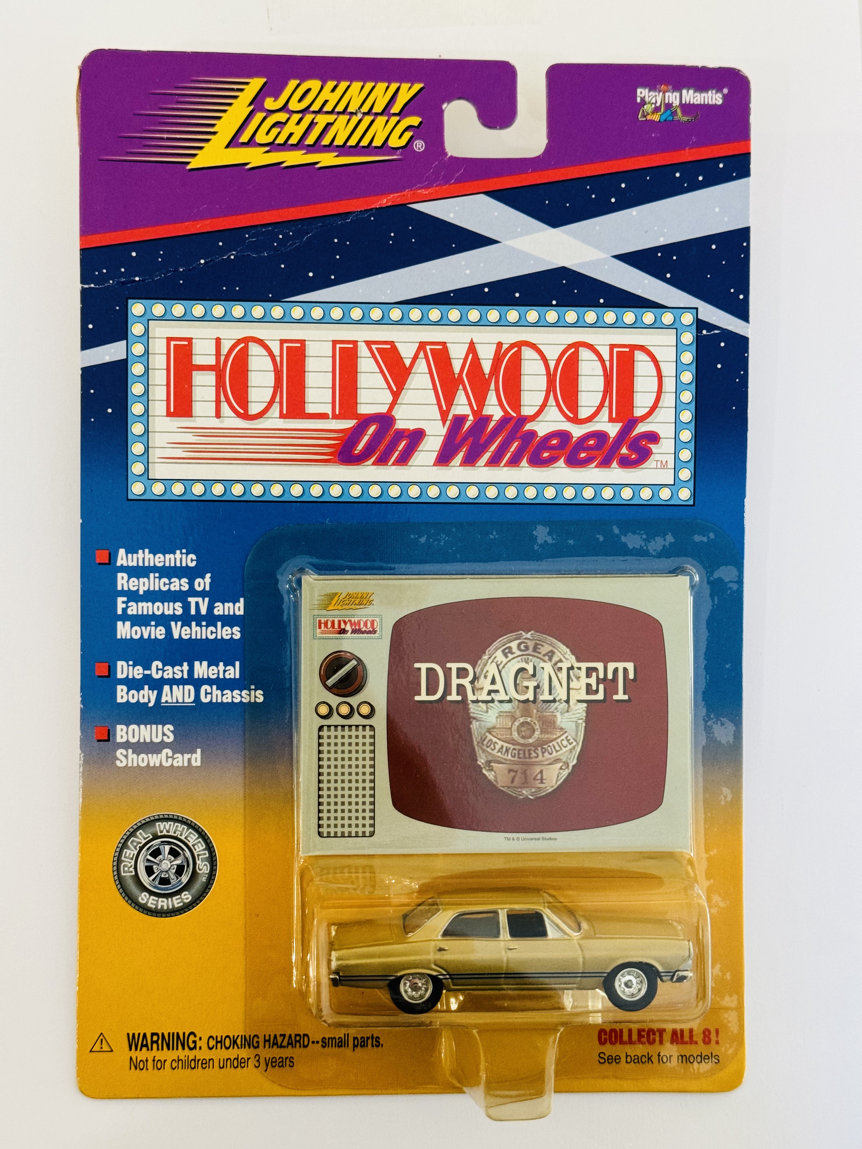 Johnny Lightning Hollywood On Wheels Dragnet 