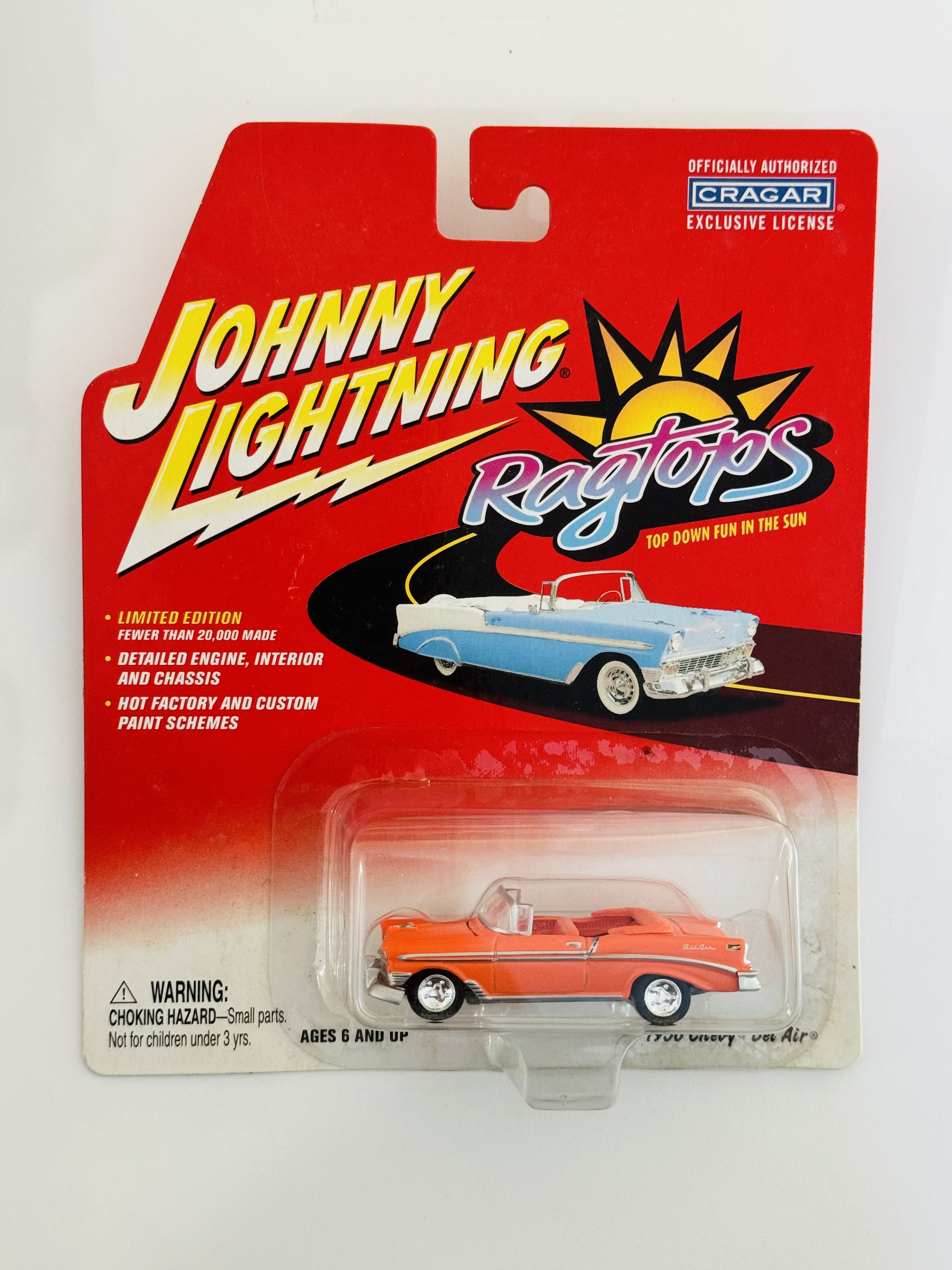 Johnny Lightning Ragtops 1956 Chevy Bel Air