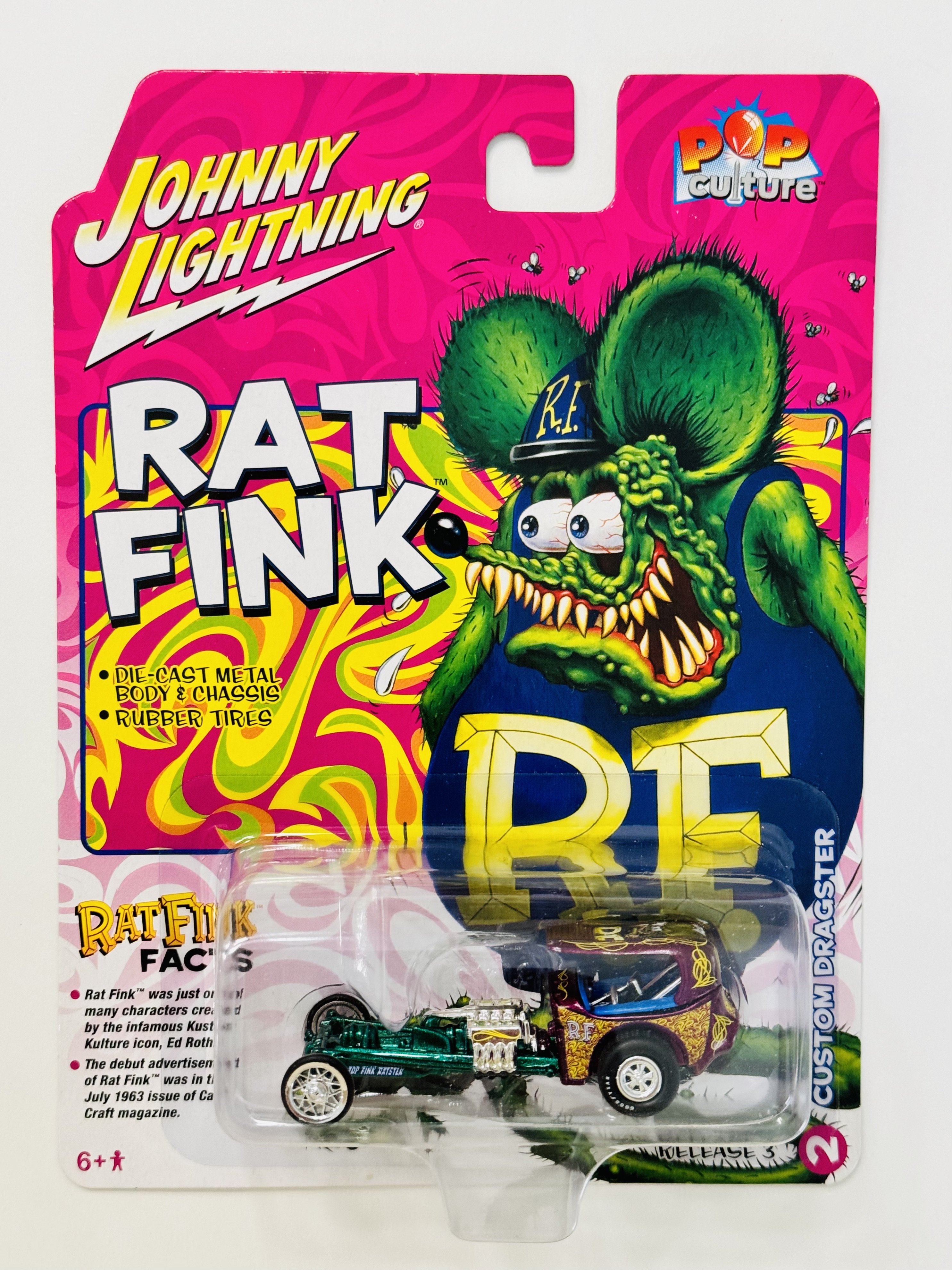 Johnny Lightning Rat Fink Custom Dragster