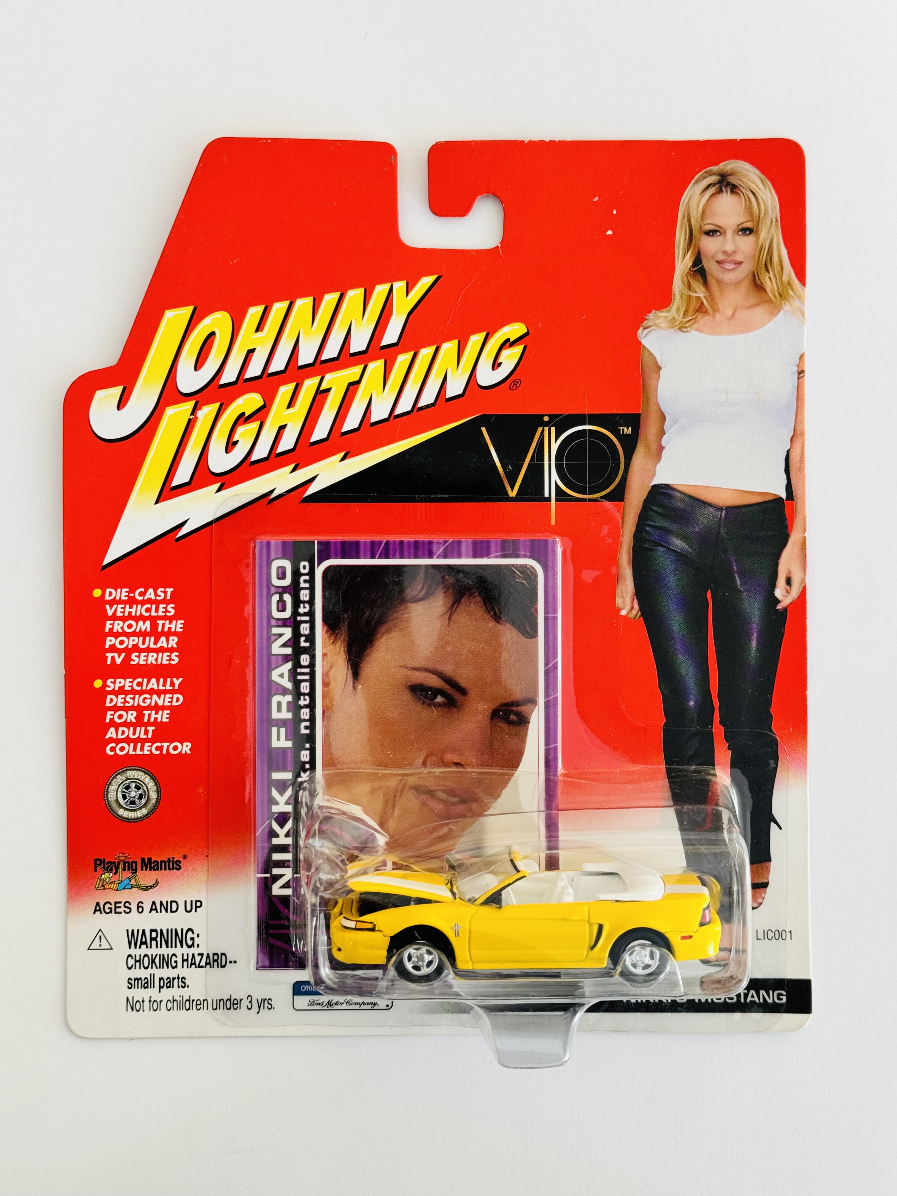 Johnny Lightning Vallery Irons Nikki's Mustang - Bent Blister