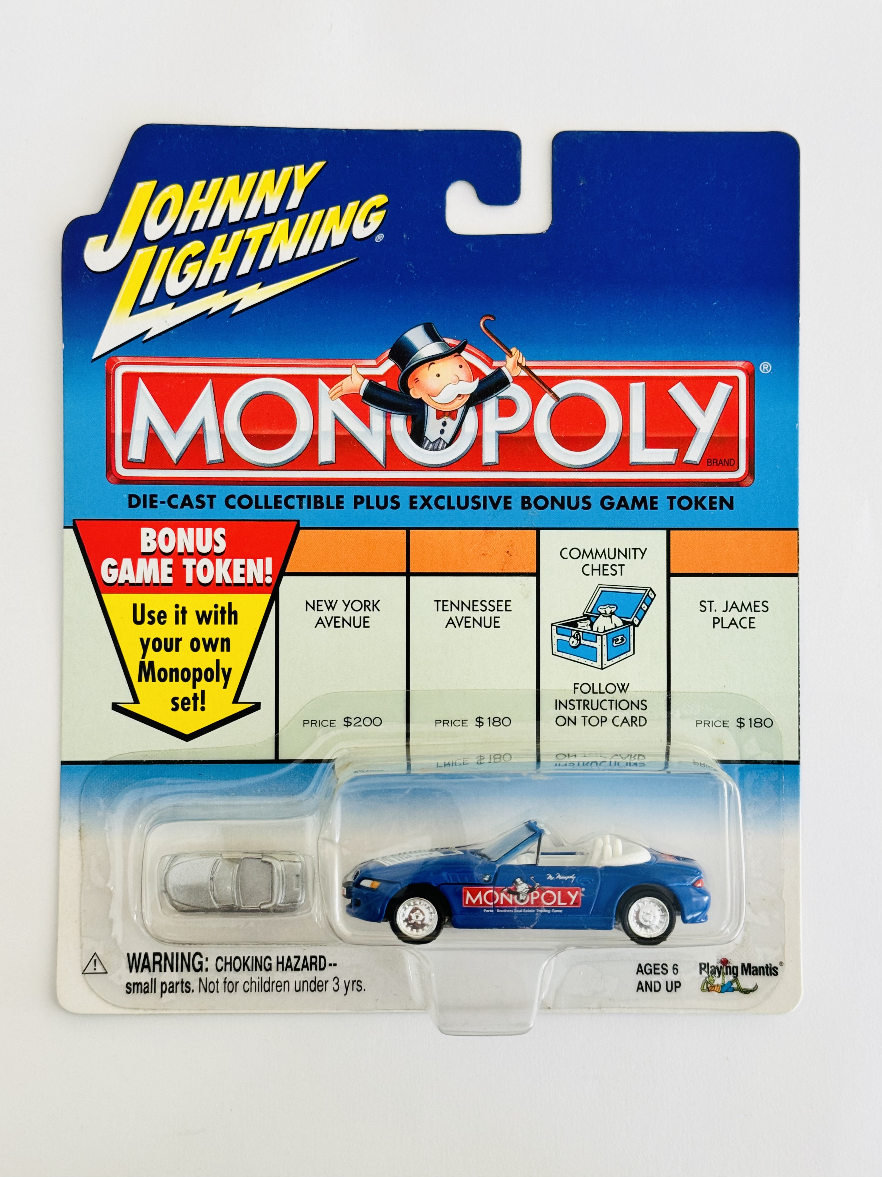 Johnny Lightning Monopoly Boardwalk BMW Z3