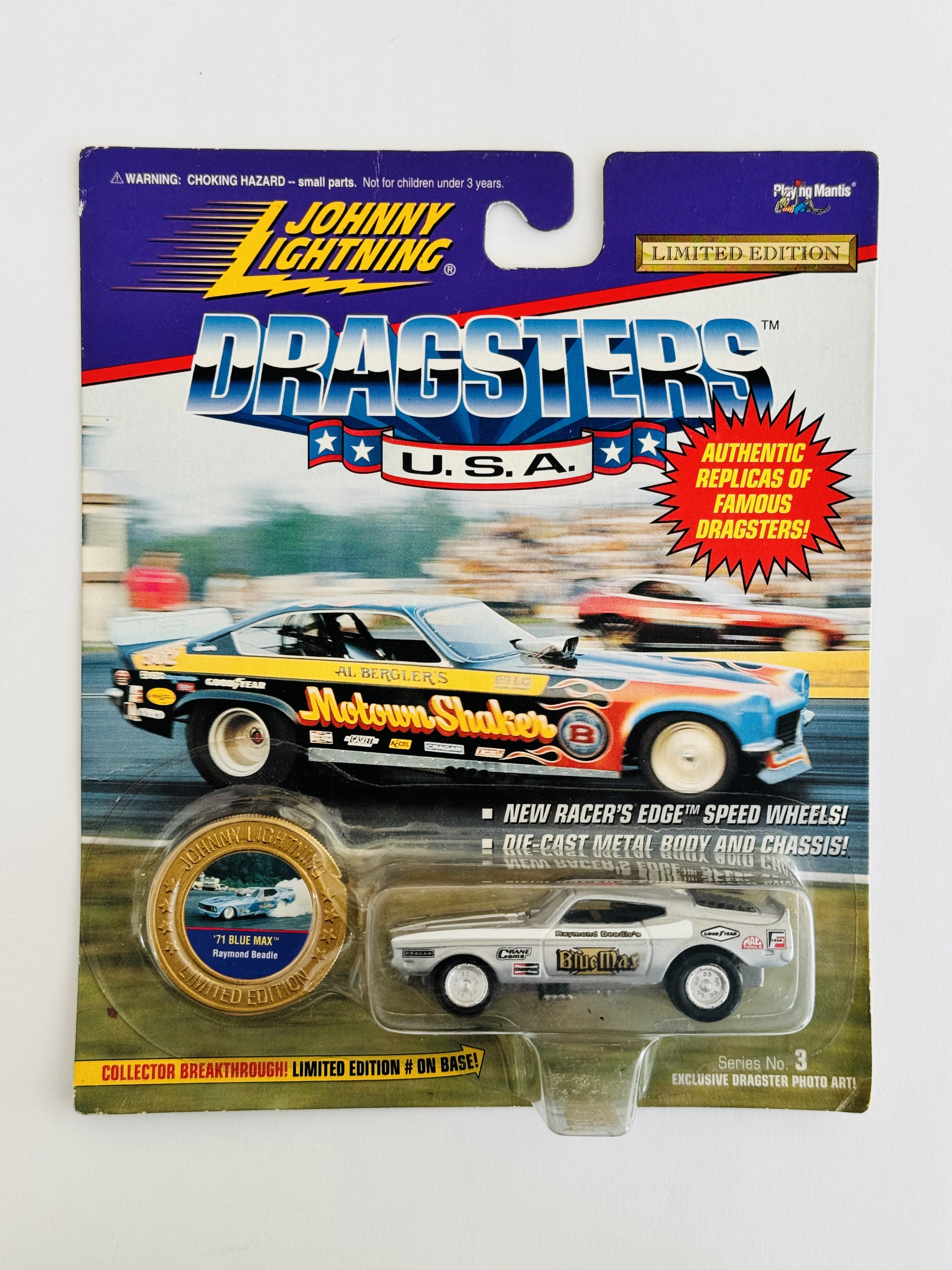 Johnny Lightning Dragsters U.S.A. '71 Blue Max