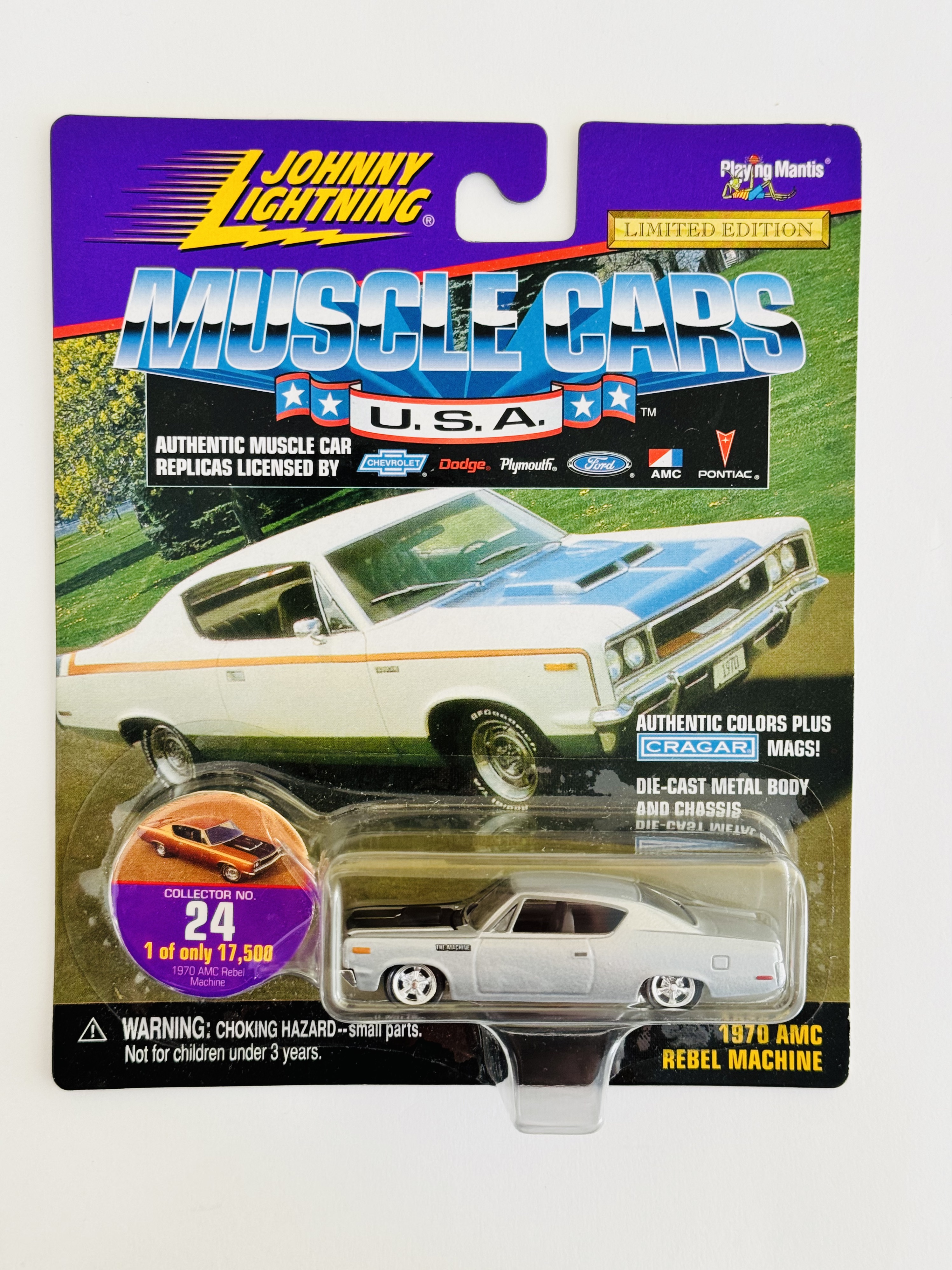 Johnny Lightning Muscle Cars U.S.A. 1970 AMC Rebel Machine