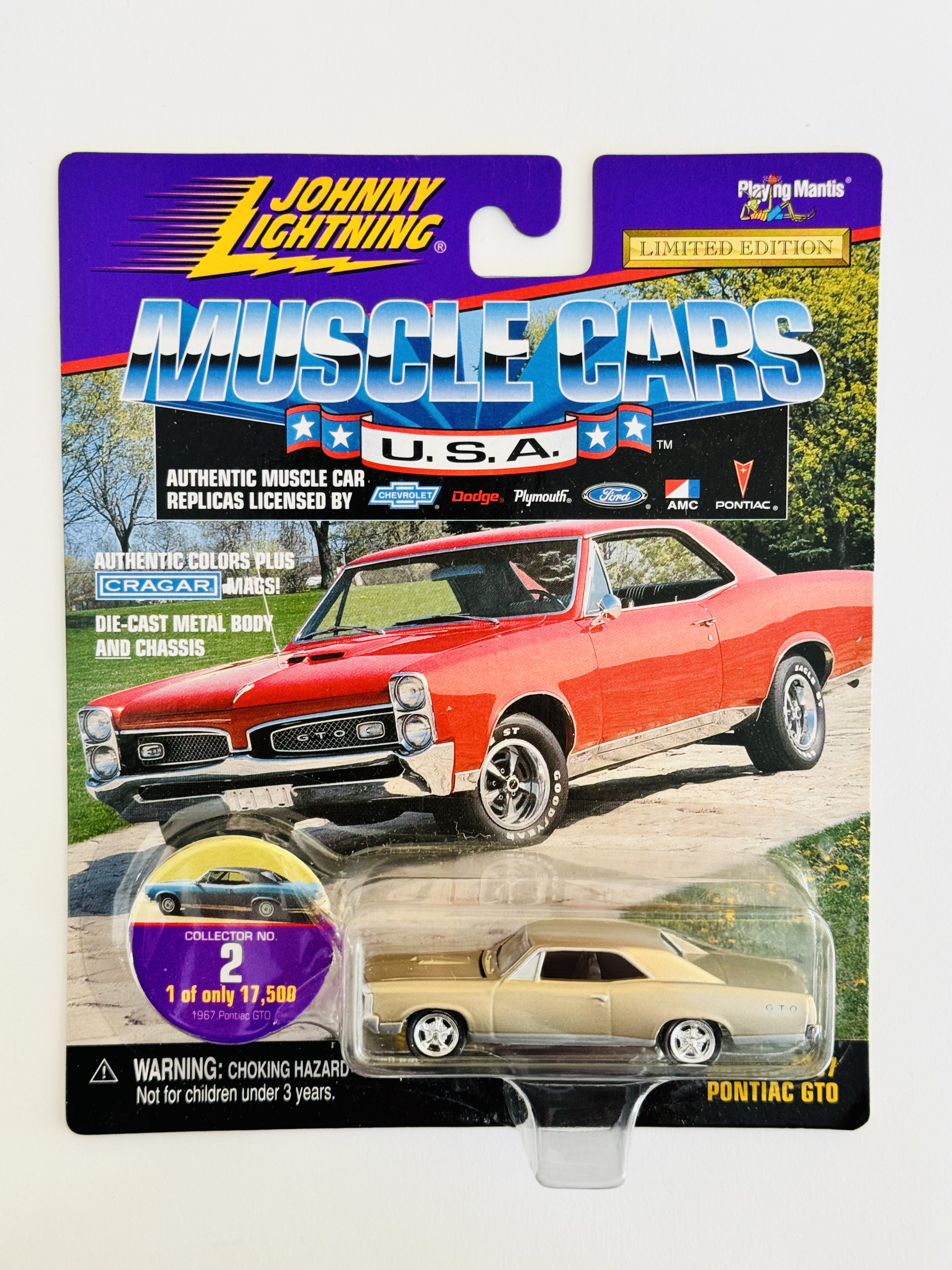 Johnny Lightning Muscle Cars U.S.A. 1967 Pontiac GTO