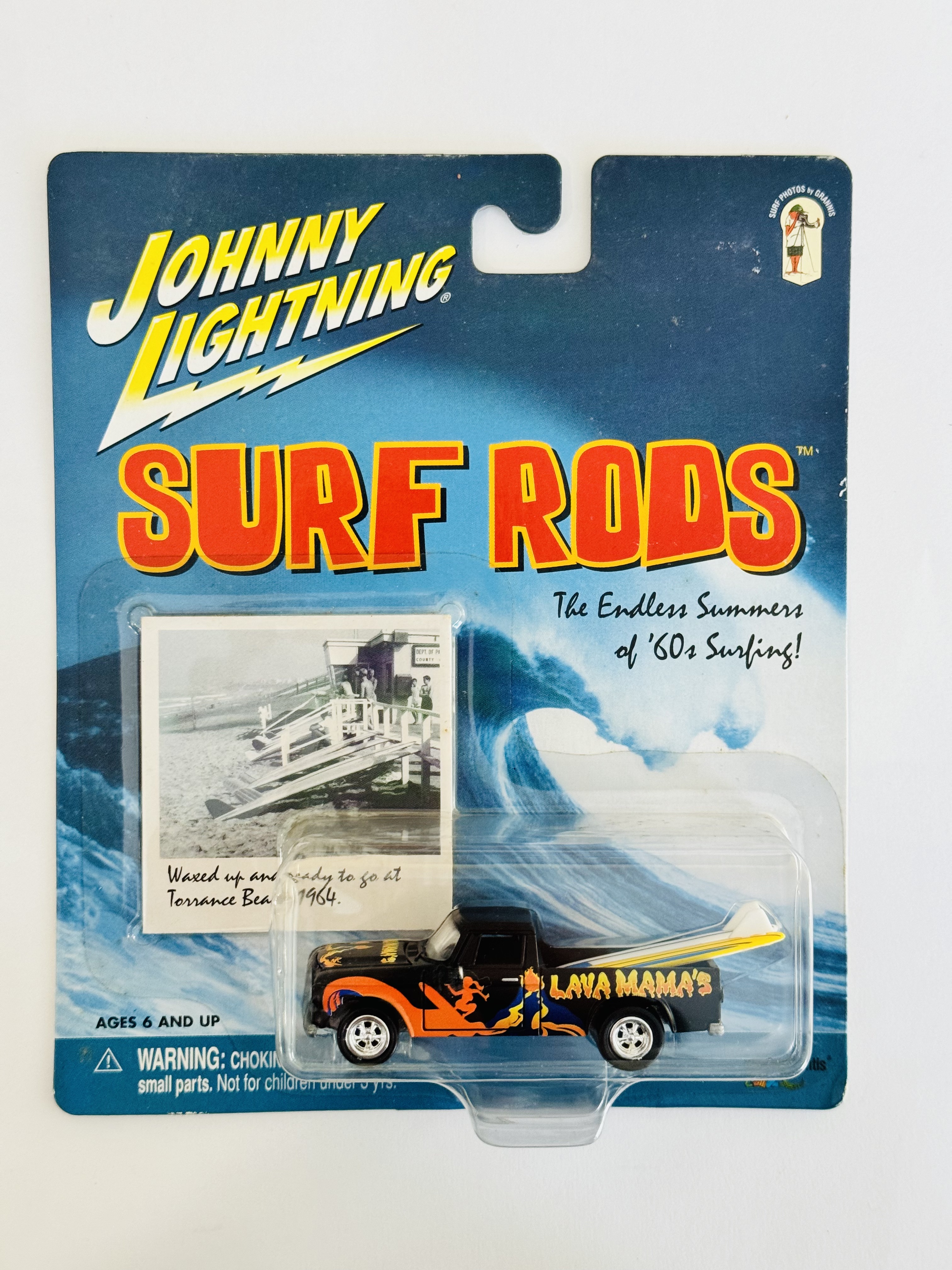 Johnny Lightning Surf Rods Lava Mama's