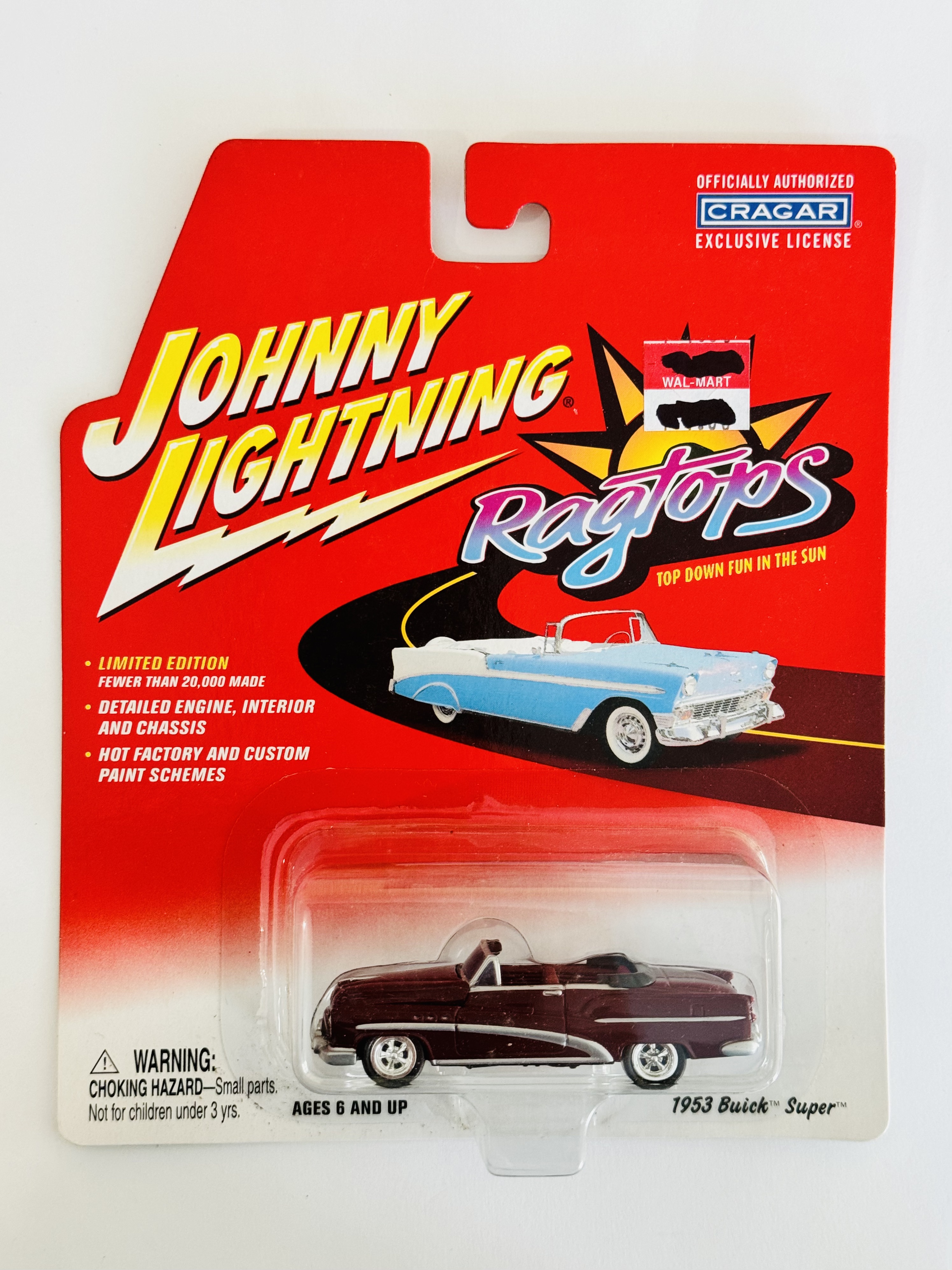 Johnny Lightning Ragtops 1953 Buick Super