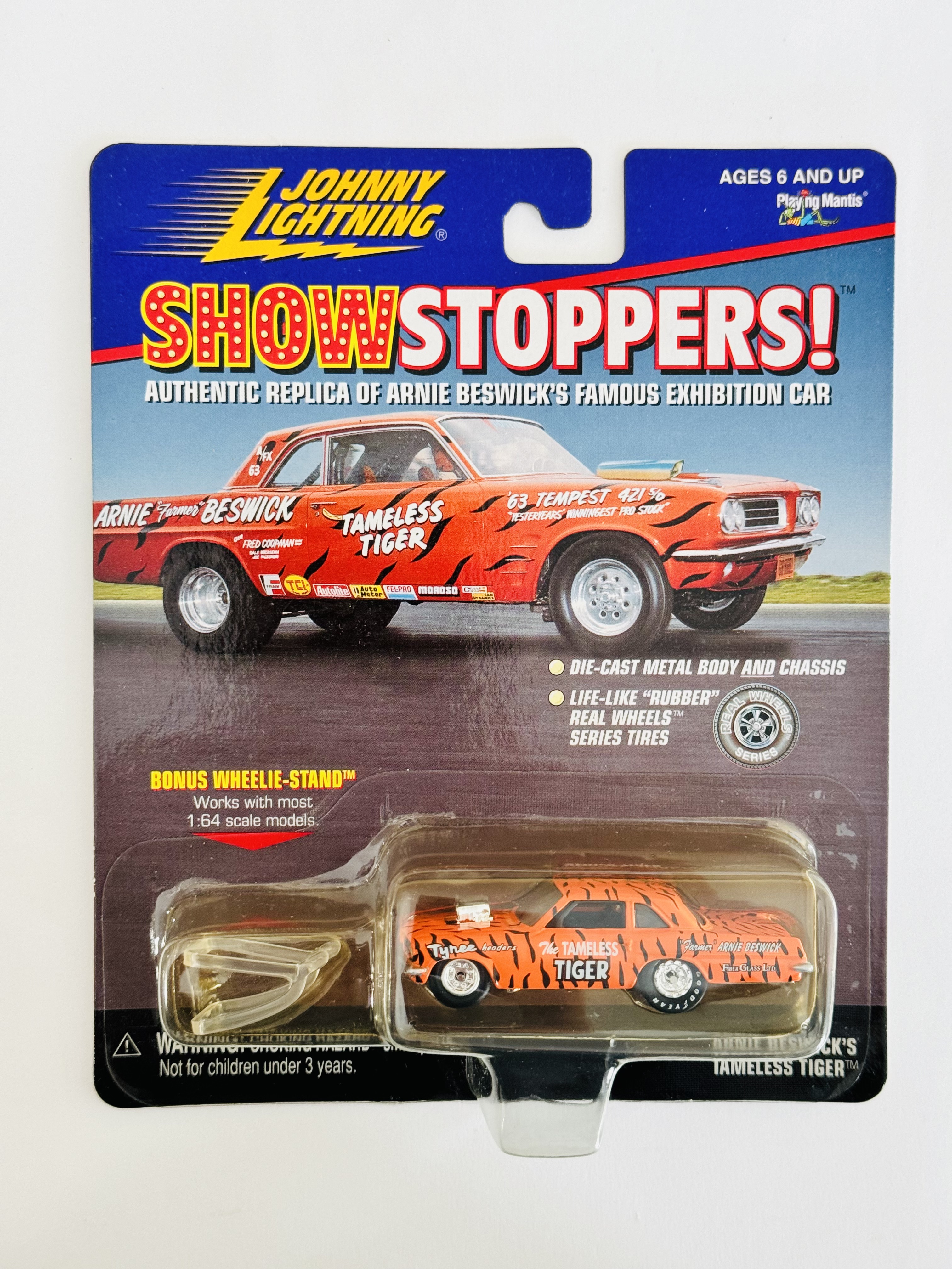 Johnny Lightning Show Stoppers Arnie Beswick's Tameless Tiger