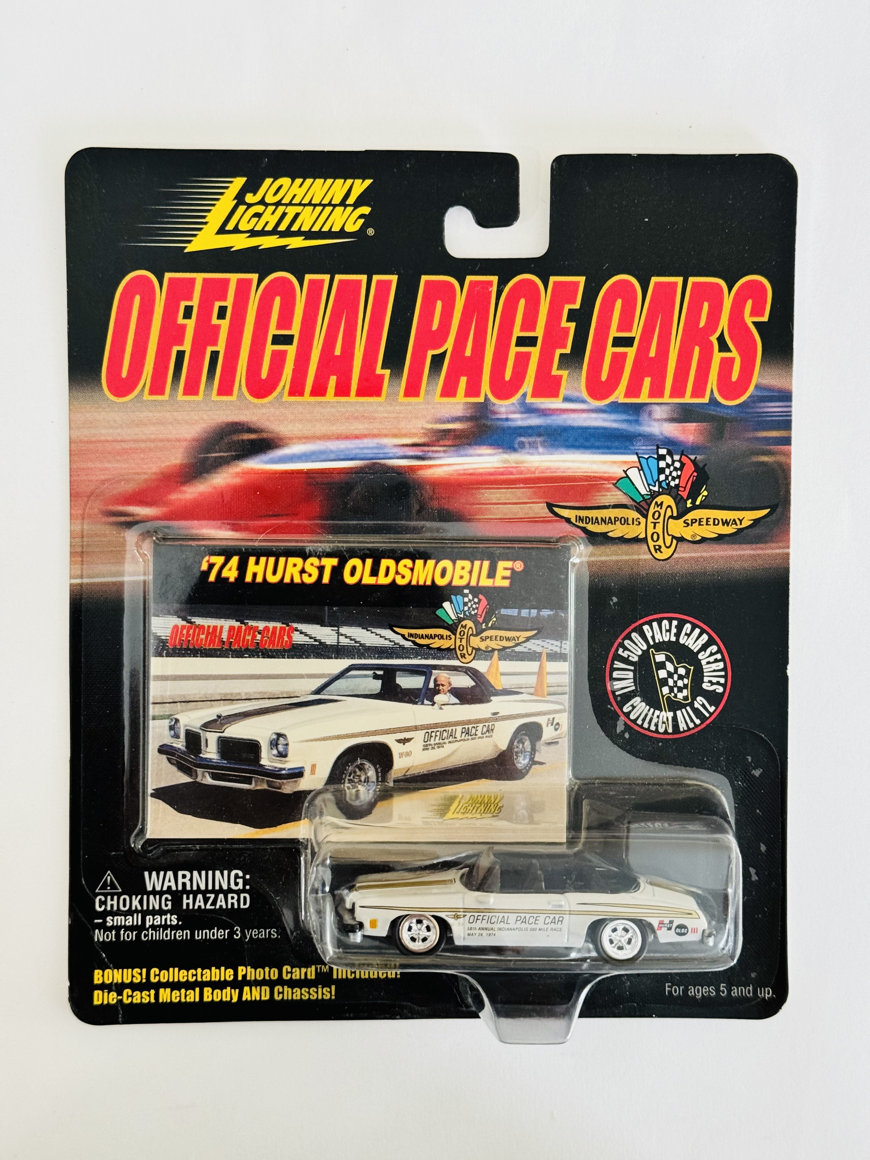 Johnny Lightning Indy 500 Official Pace Cars '74 Hurst Oldsmobile