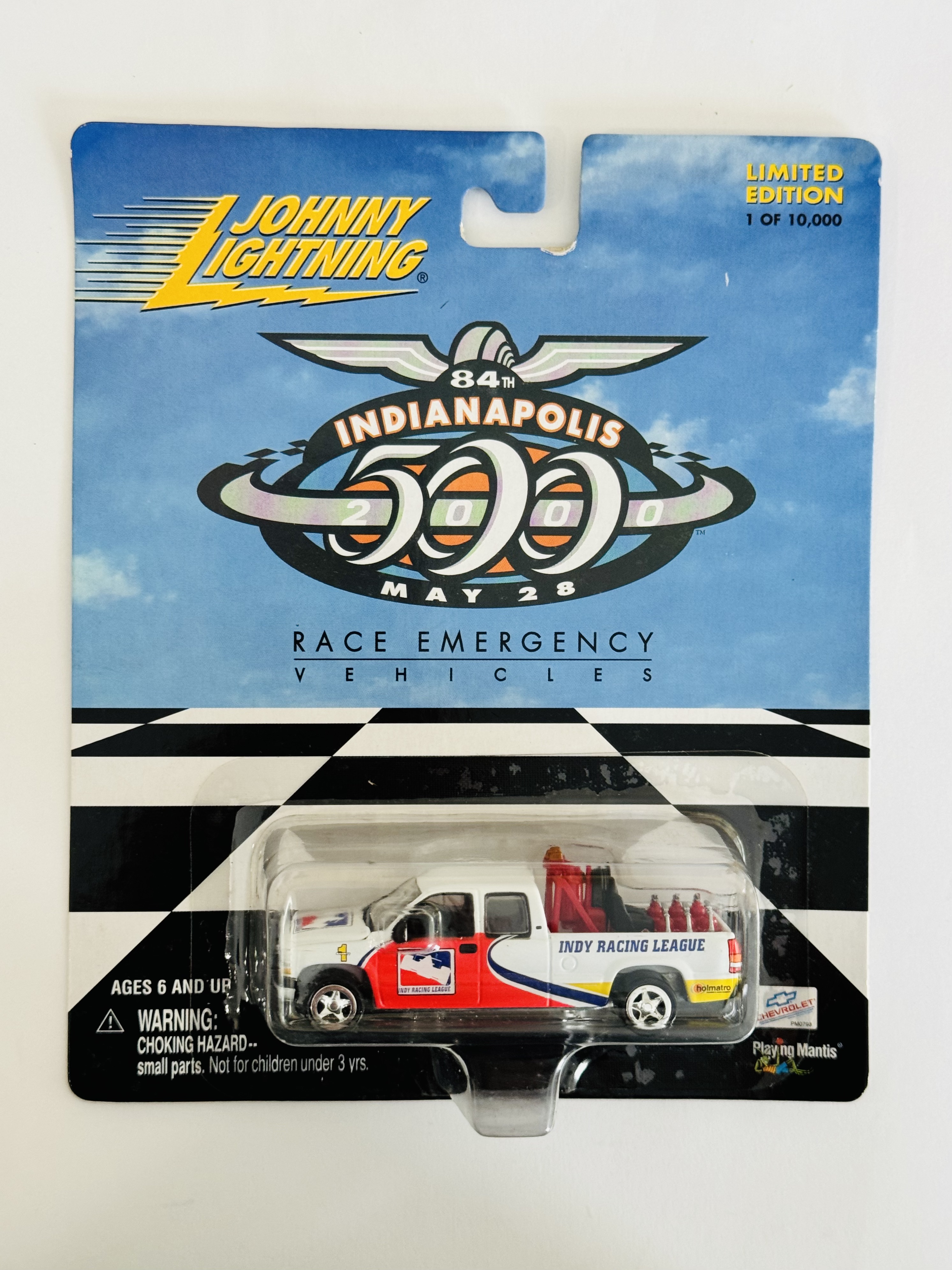 Johnny Lightning 2000 Indy 500 Race Emergency Vehicle