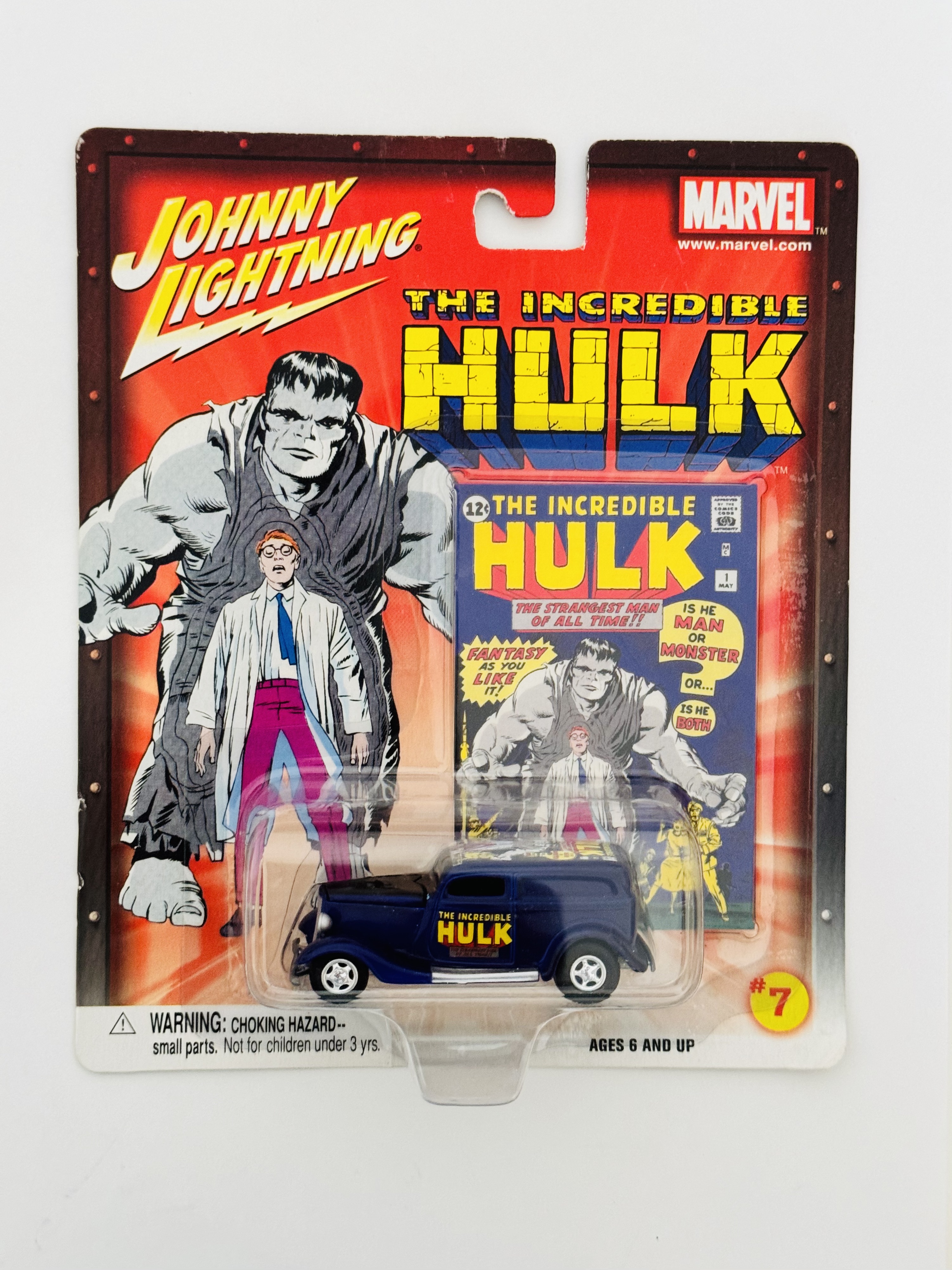 Johnny Lightning Marvel The Incredible Hulk '33 Ford Delivery