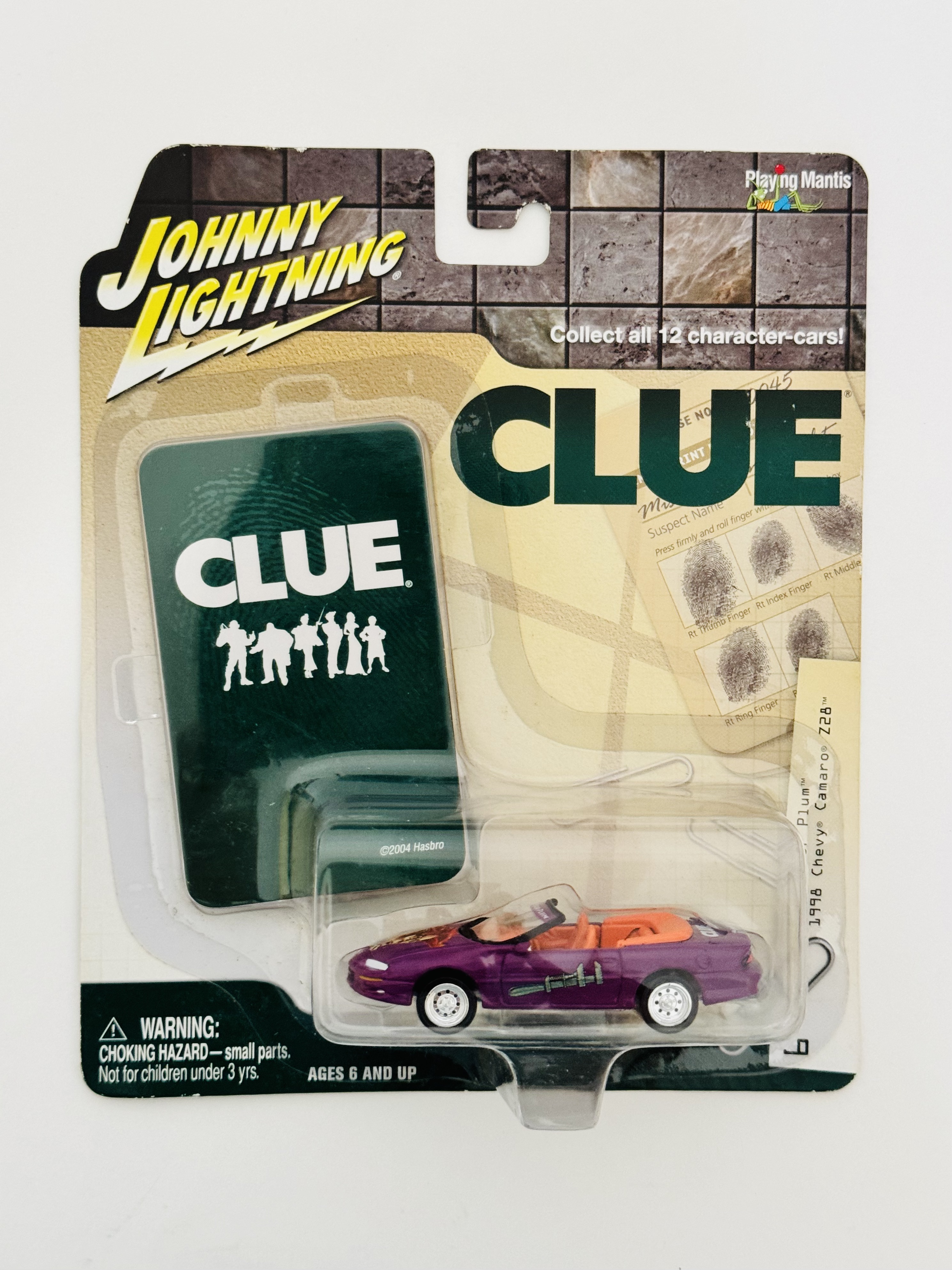 Johnny Lightning Clue 1998 Chevy Camaro Z28