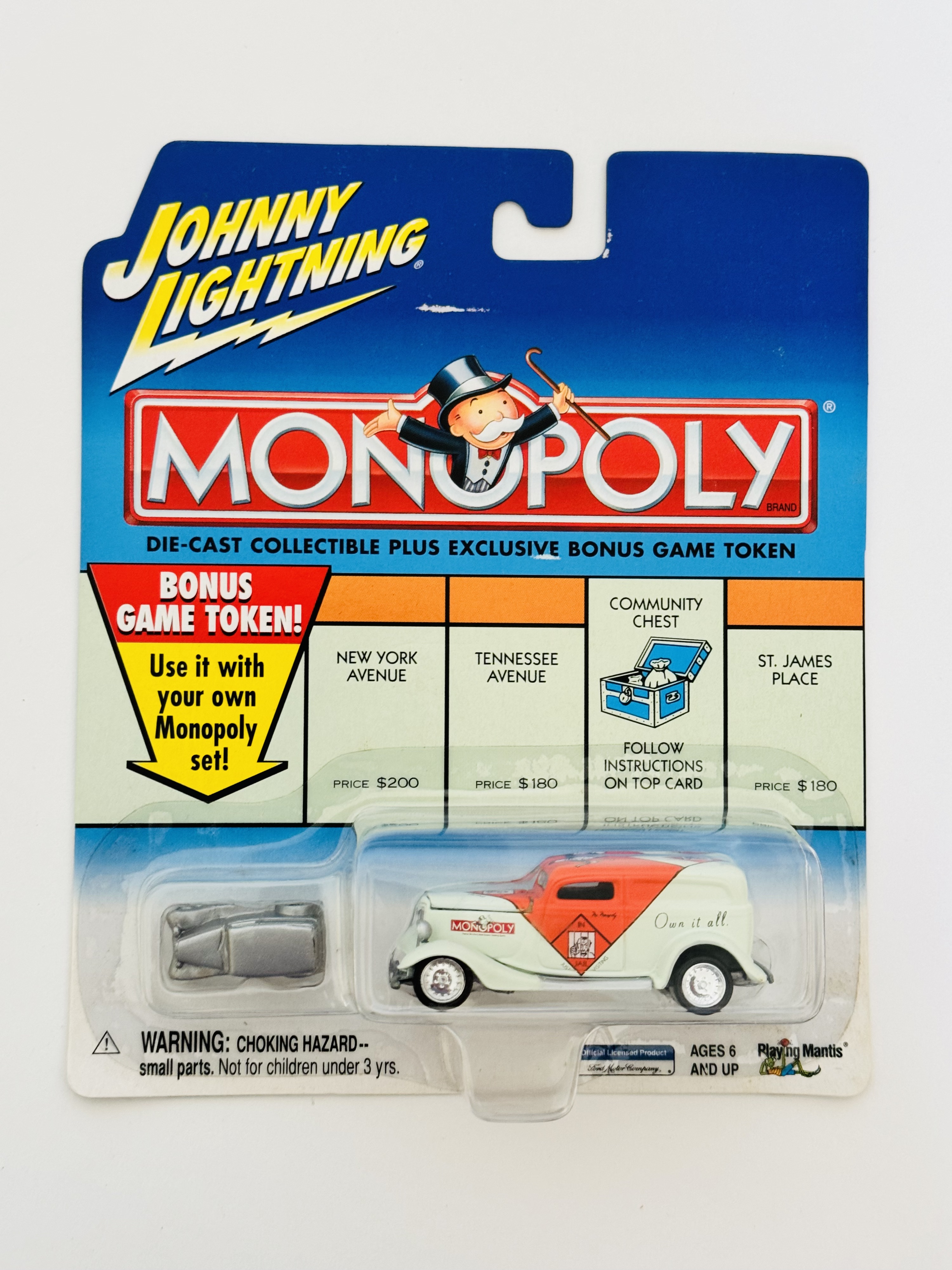 Johnny Lightning Monopoly In Jail '33 Delivery