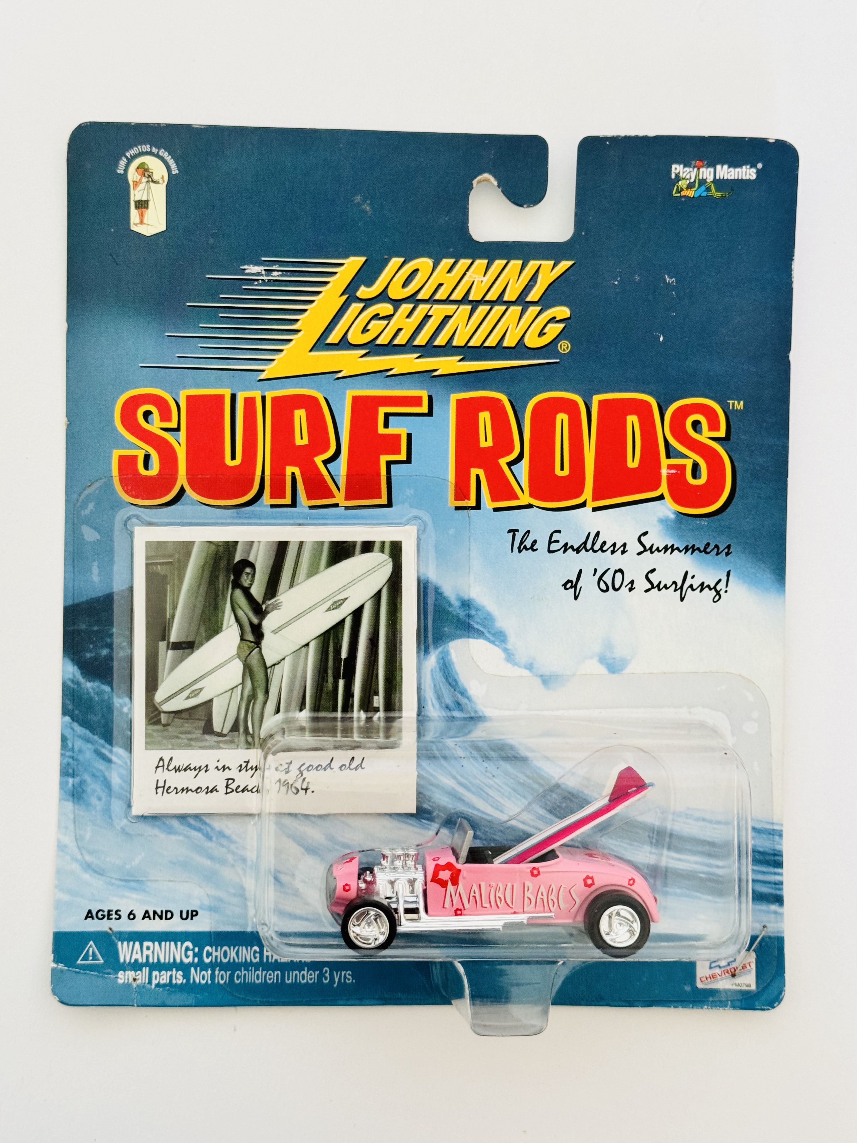 Johnny Lightning Surf Rods Malibu Babes