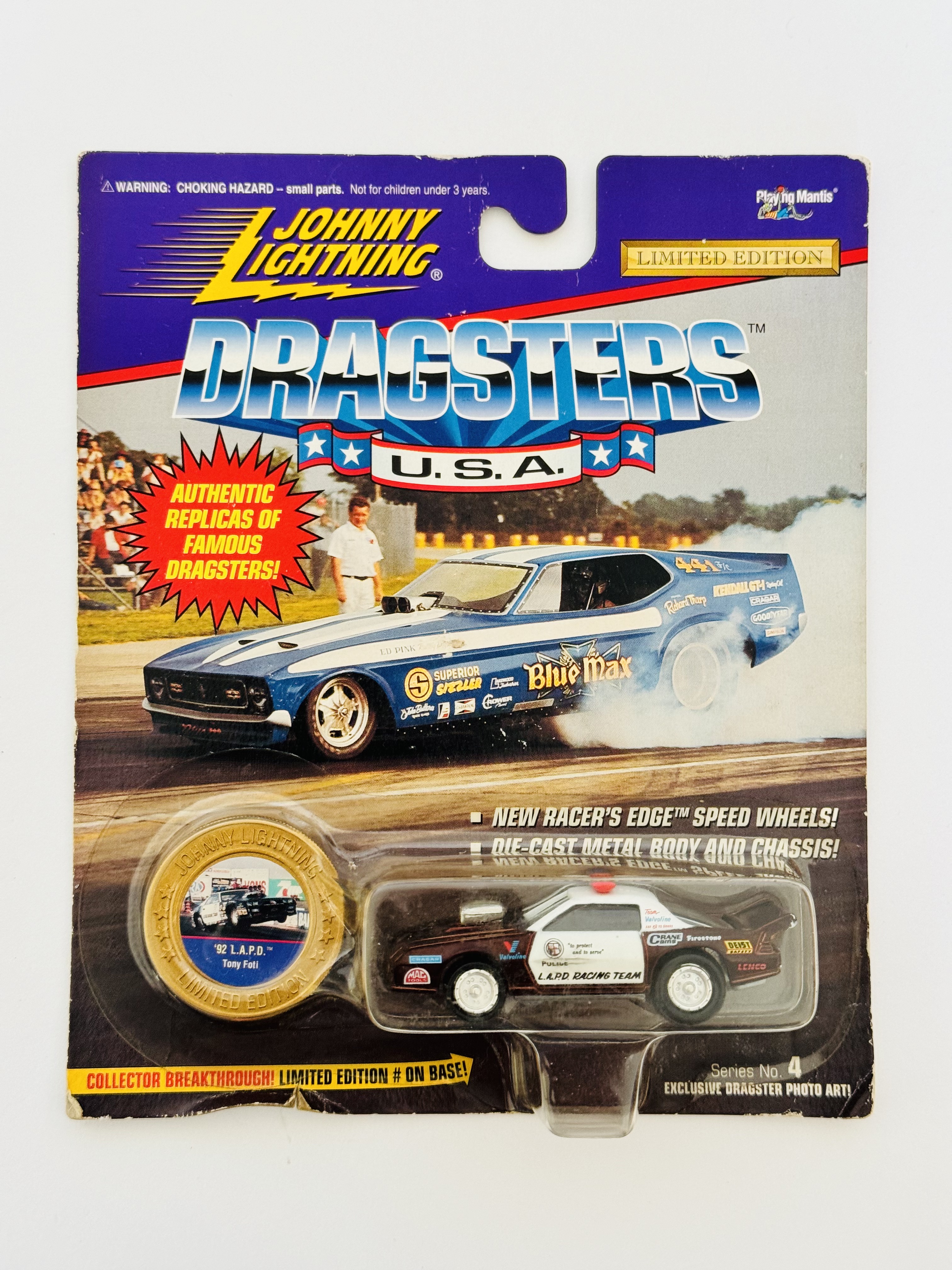 Johnny Lightning Dragsters USA '92 L.A.P.D.