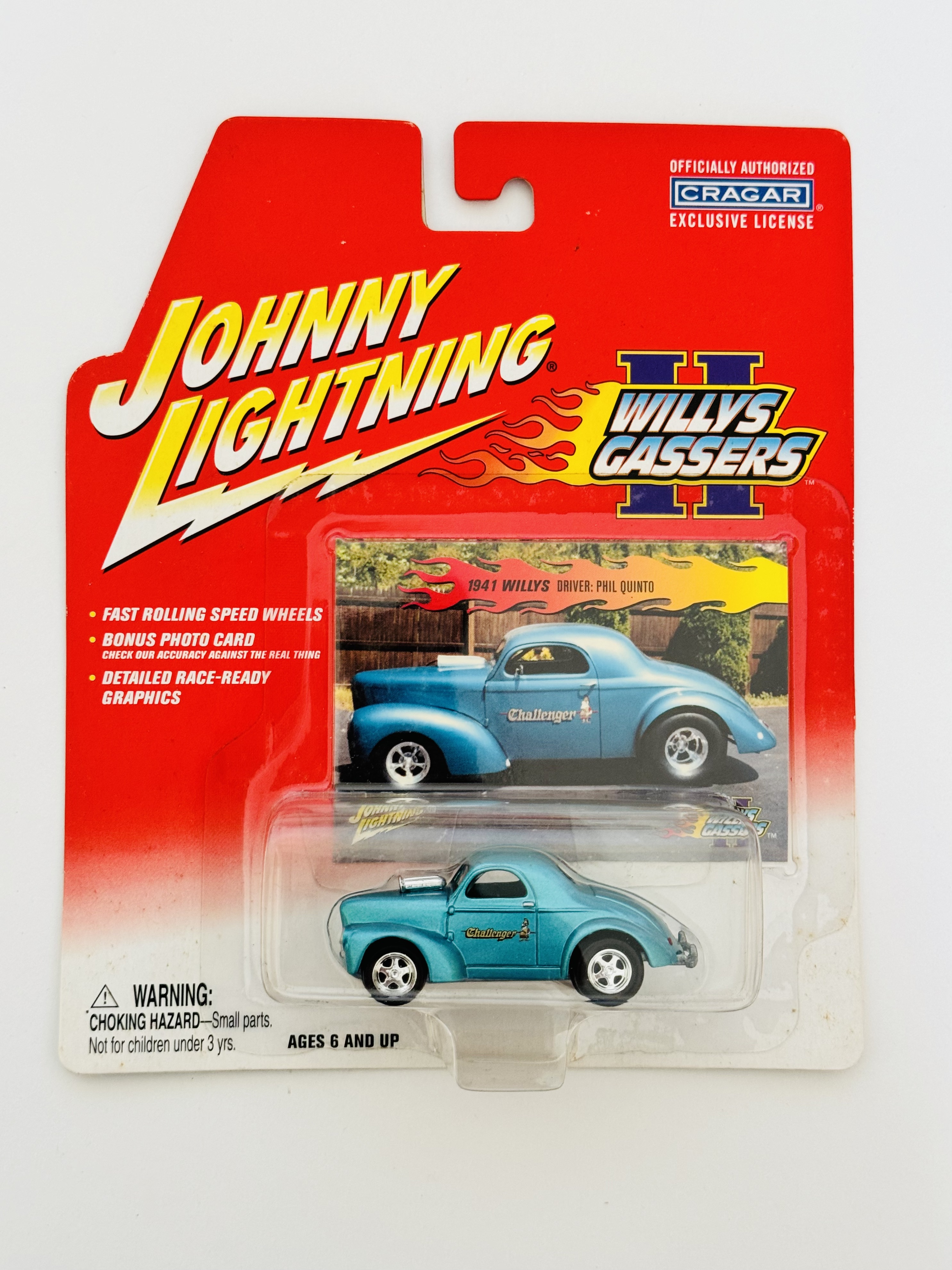 Johnny Lightning Willys Gassers Phil Quinto 1941 Willys