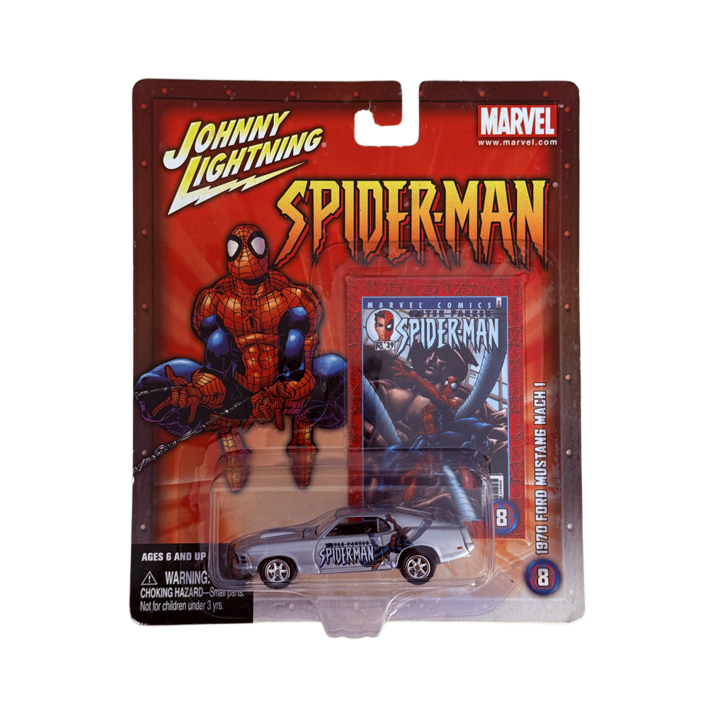 Johnny Lightning Marvel Spider-Man 1970 Ford Mustang Mach 1