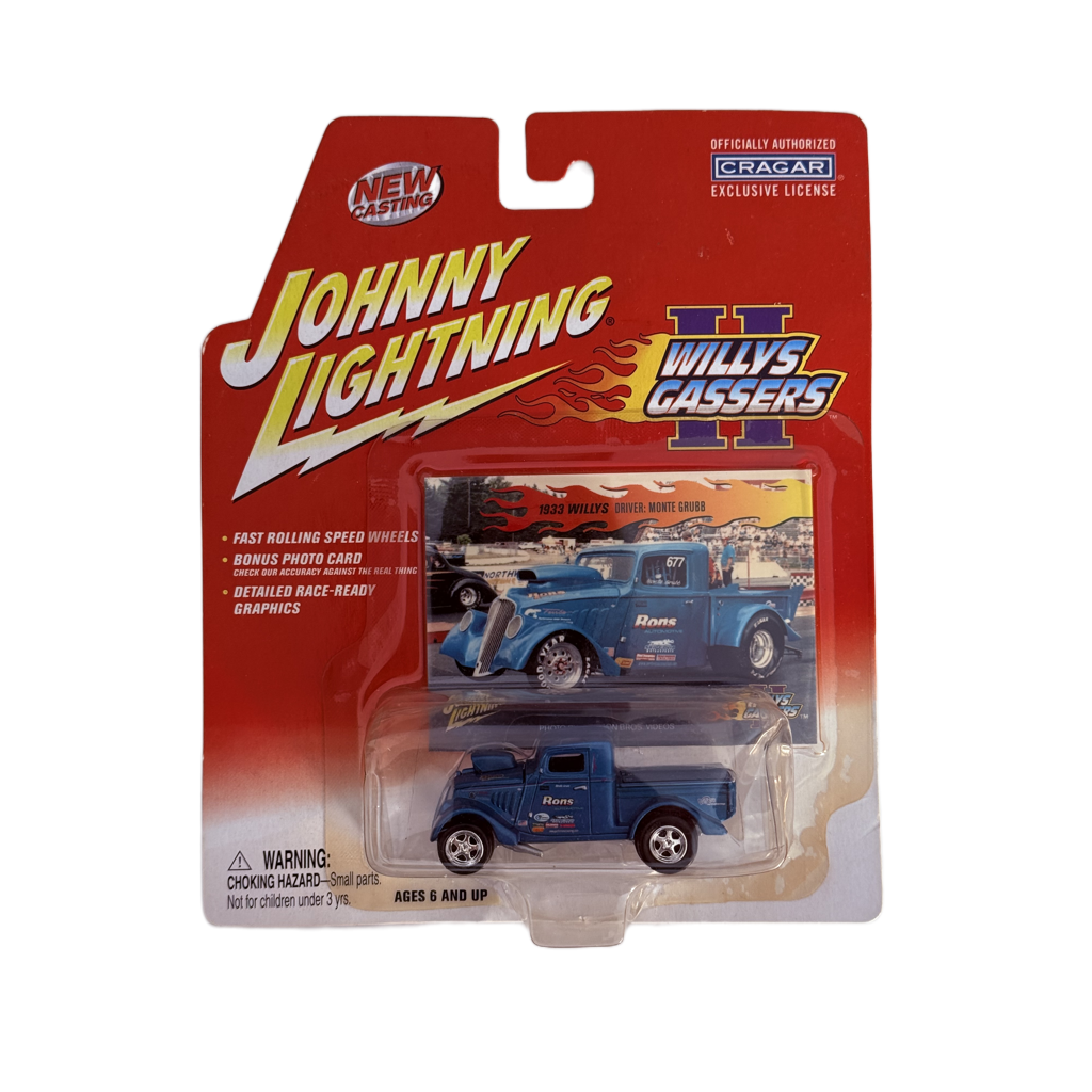 Johnny Lightning Willys Gassers II Monte Grubb 1933 Willys Driver