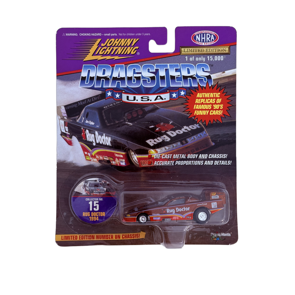 Johnny Lightning Dragsters U.S.A. Rug Doctor 1994